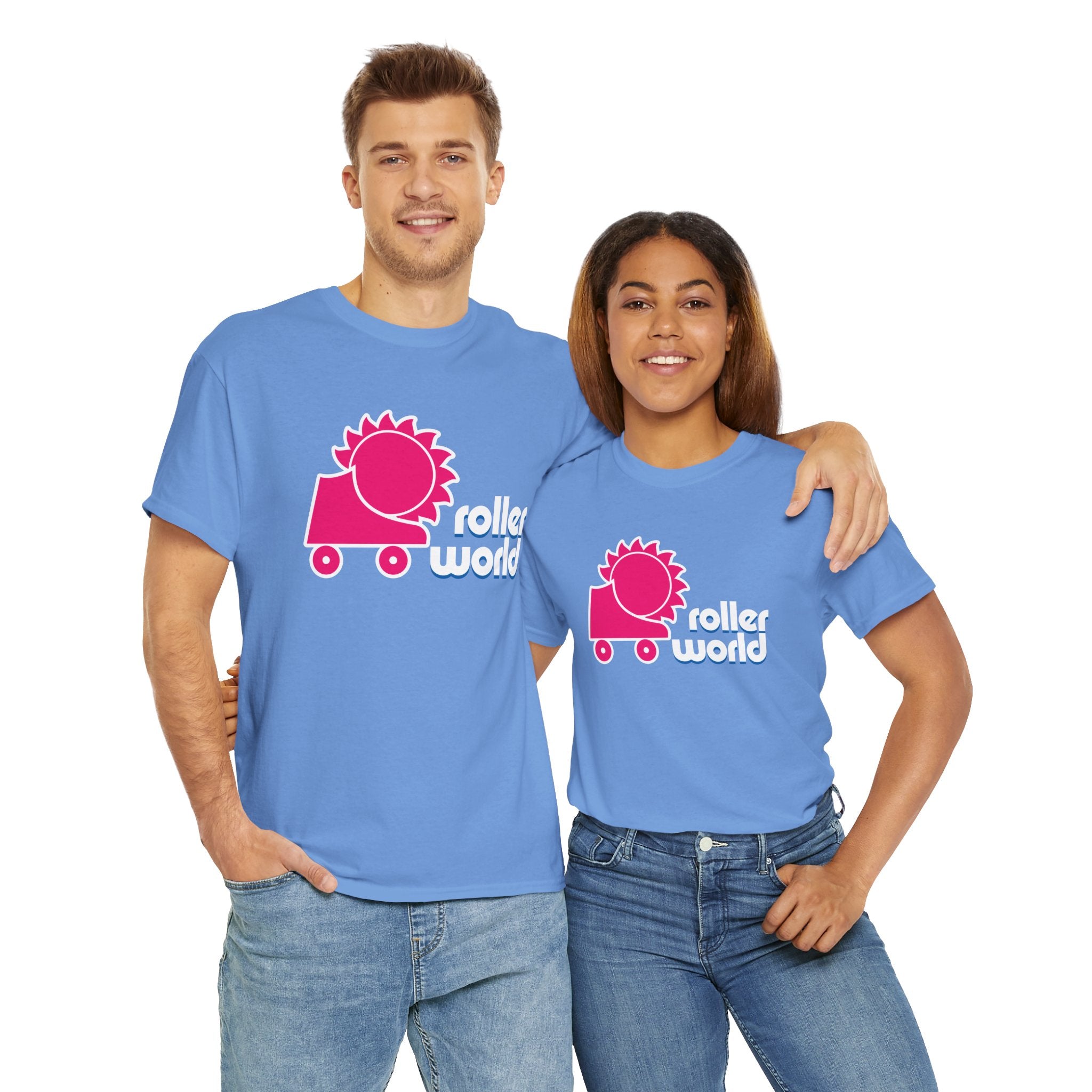 Limited Edition Roller World Carolina Blue Tee