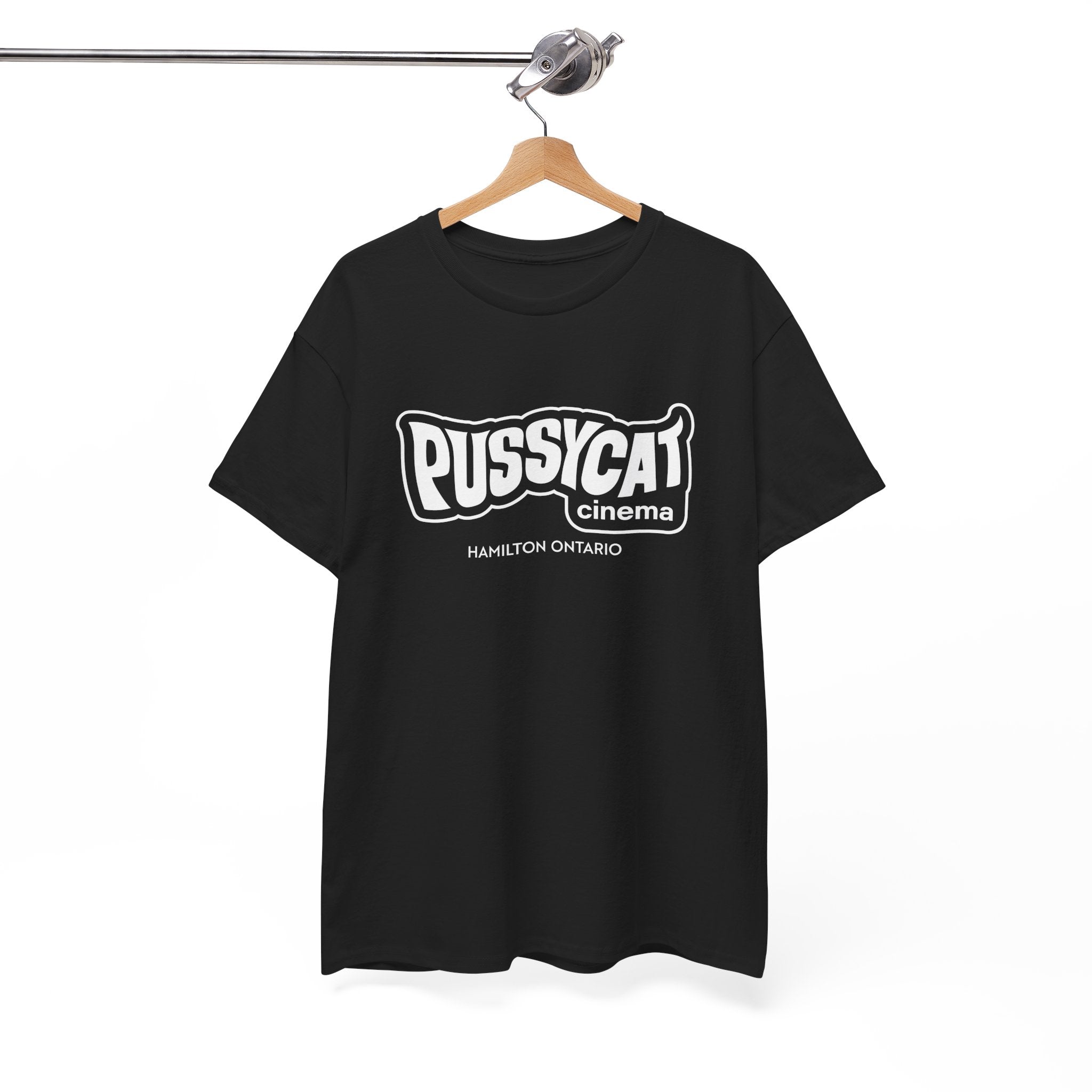 Pussycat Cinema Classic Black Tee