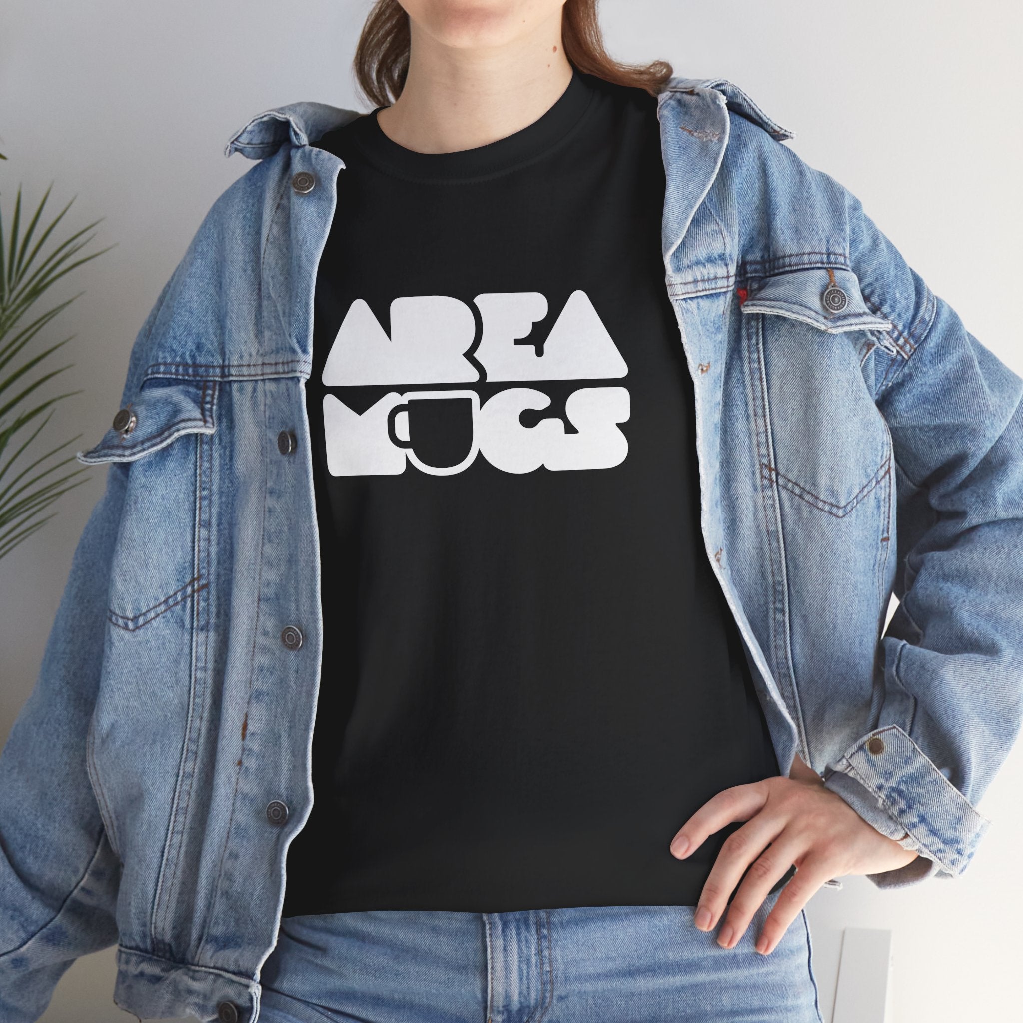 Area Mugs Logo Black Tee