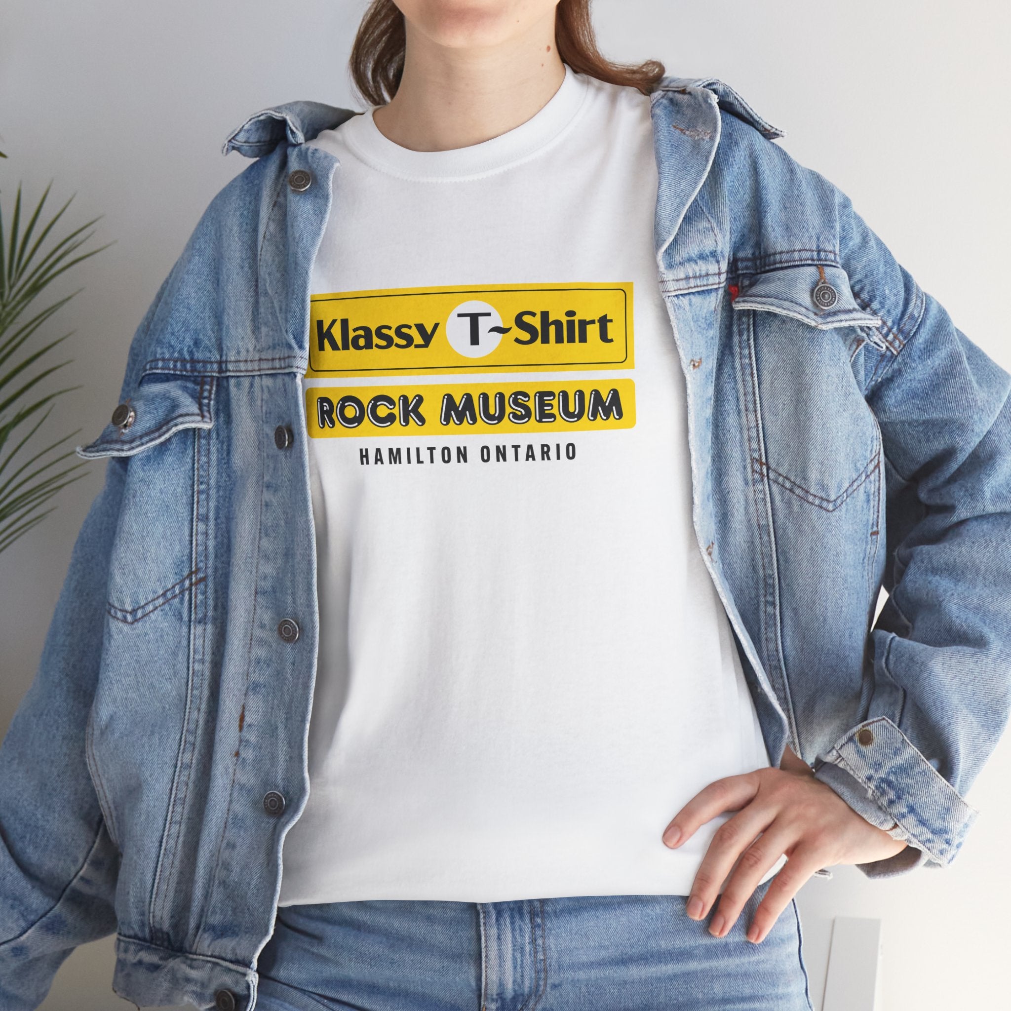 Klassy T-Shirt Rock Museum Classic White Tee