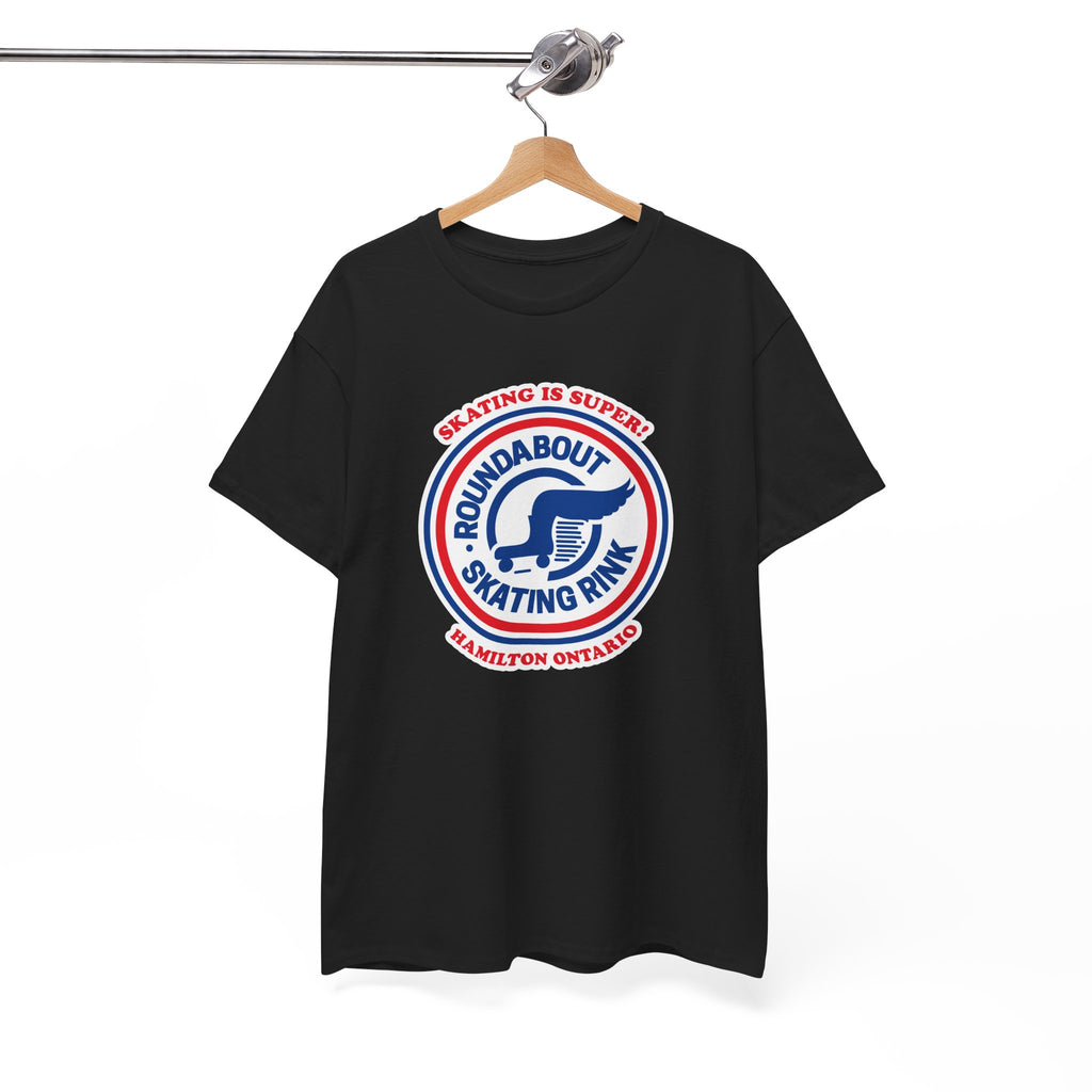 Roundabout Skating Rink Classic Black Tee