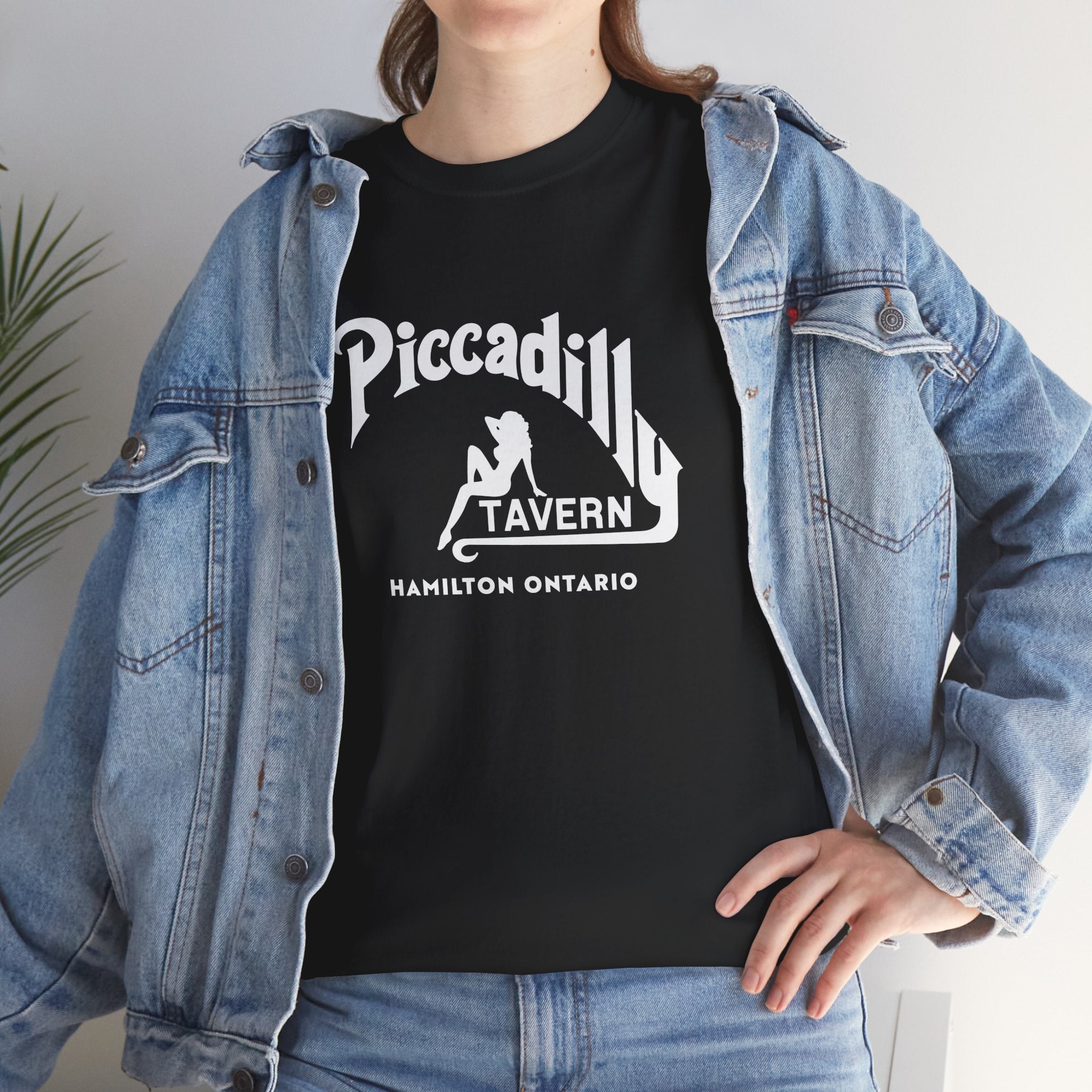 Piccadilly Tavern Classic Black Tee