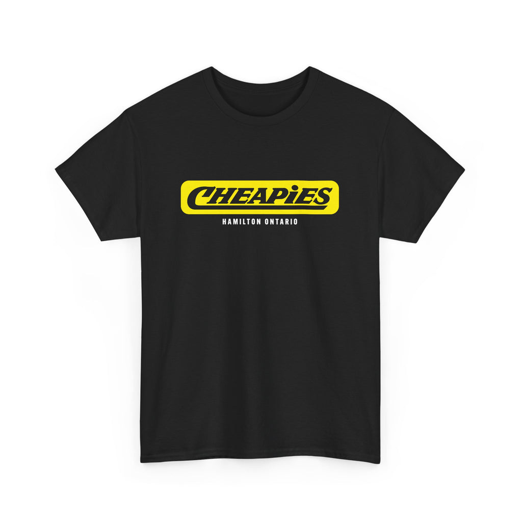 Cheapies Records Classic Black Tee