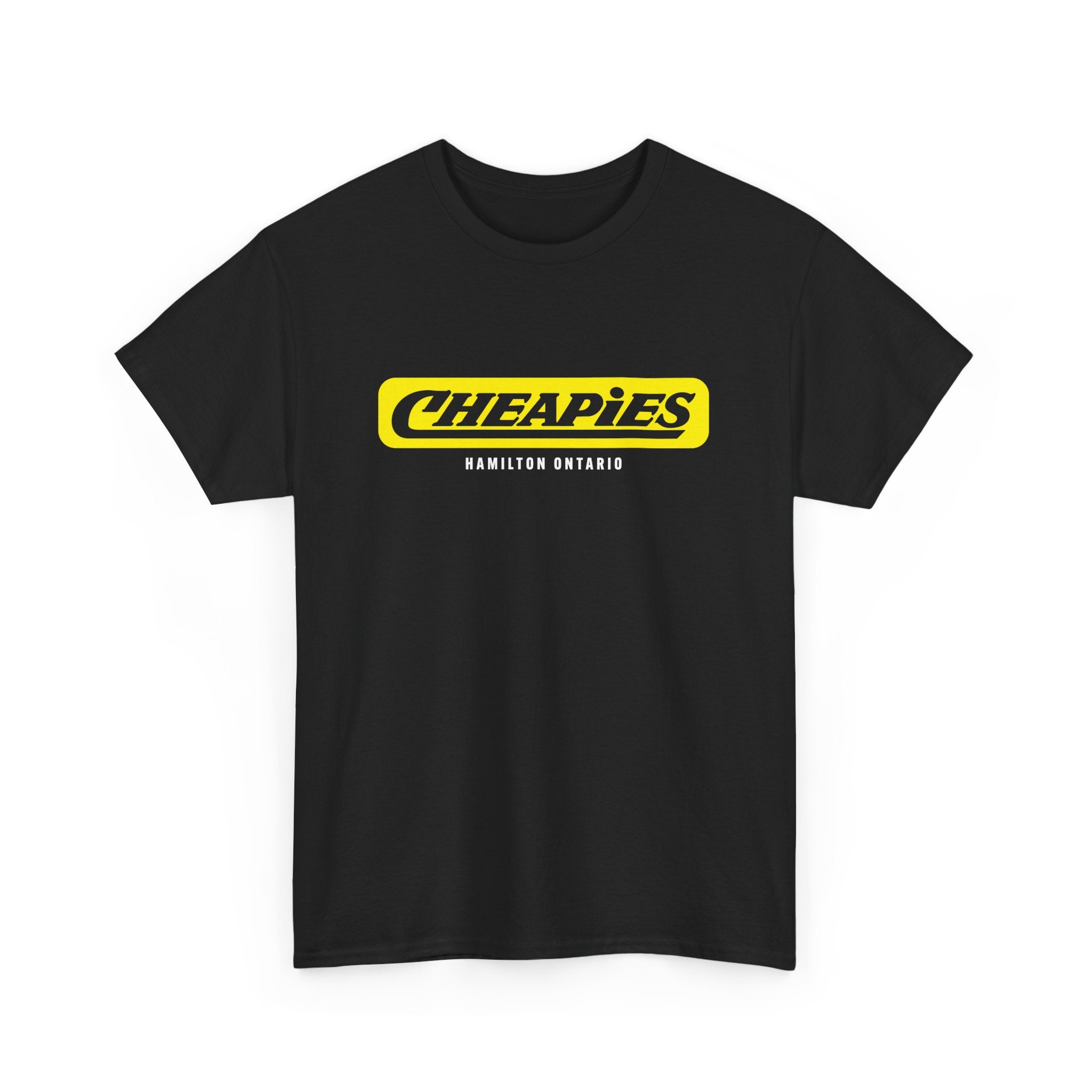Cheapies Records Classic Black Tee