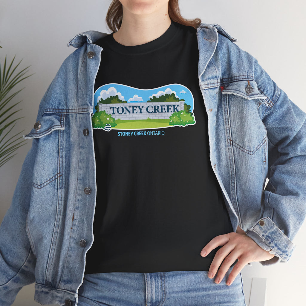 Toney Creek Sign Black Tee
