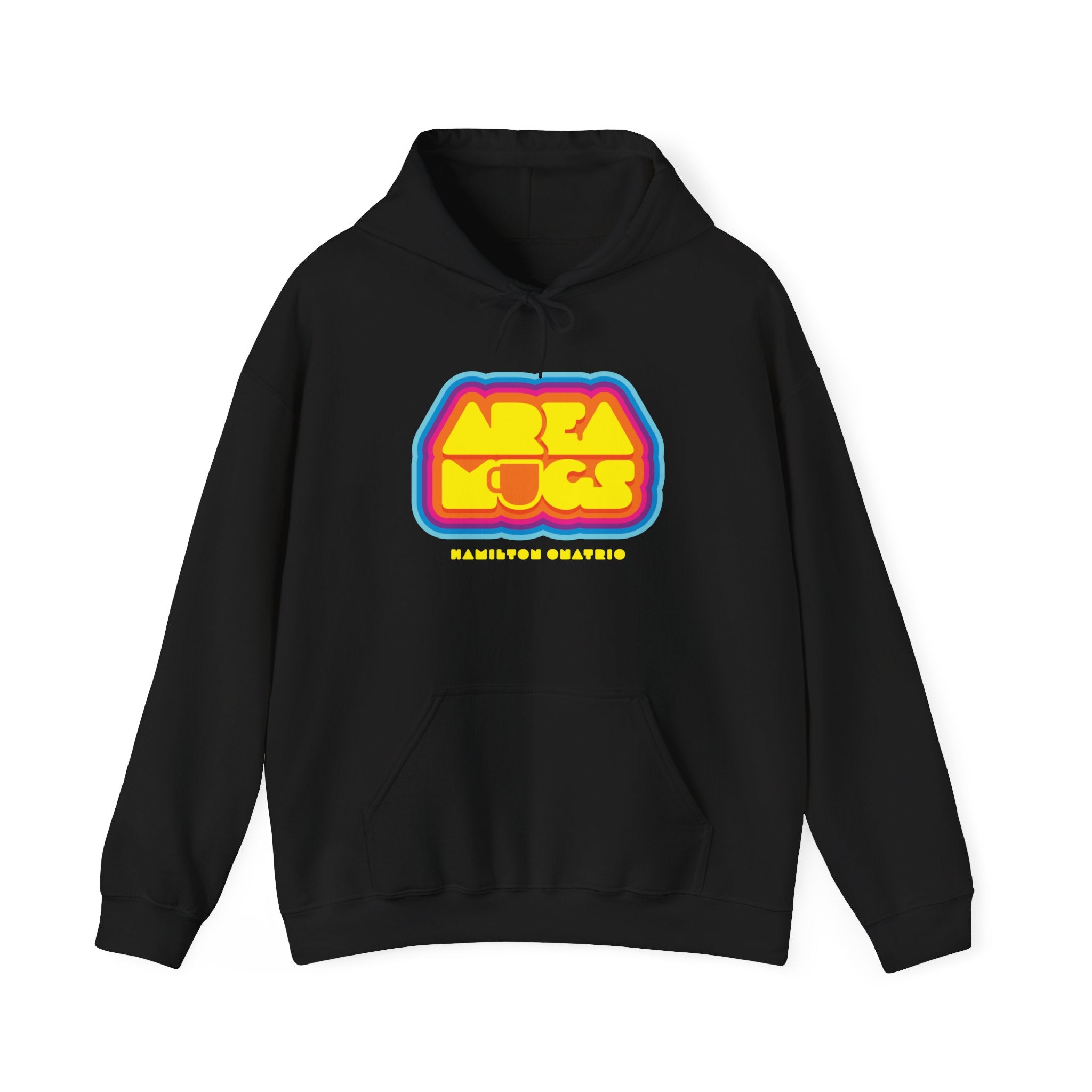 Area Mugs Special Logo Black Hoodie