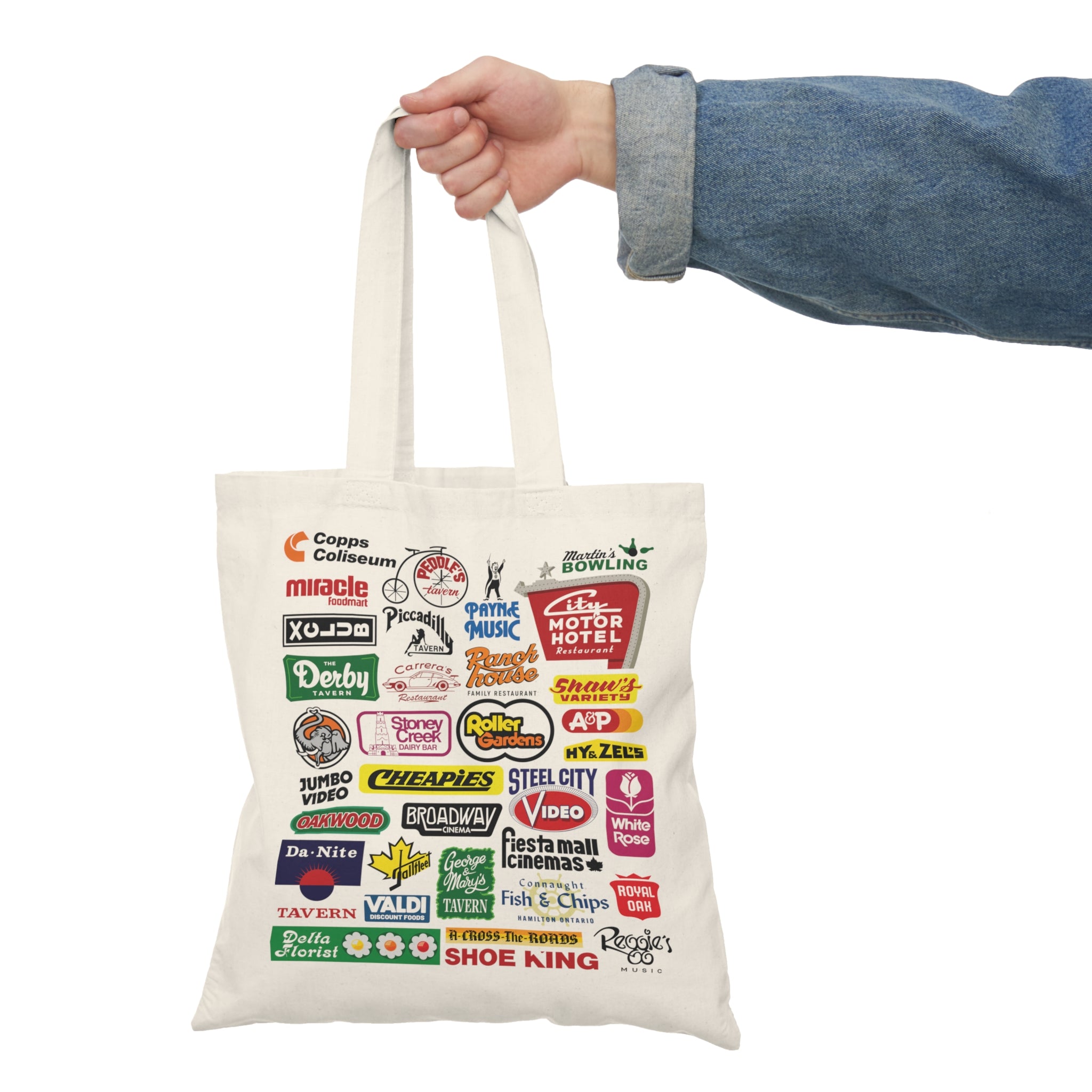 Legends of Hamilton Bigger Set  Natural Tote Bag