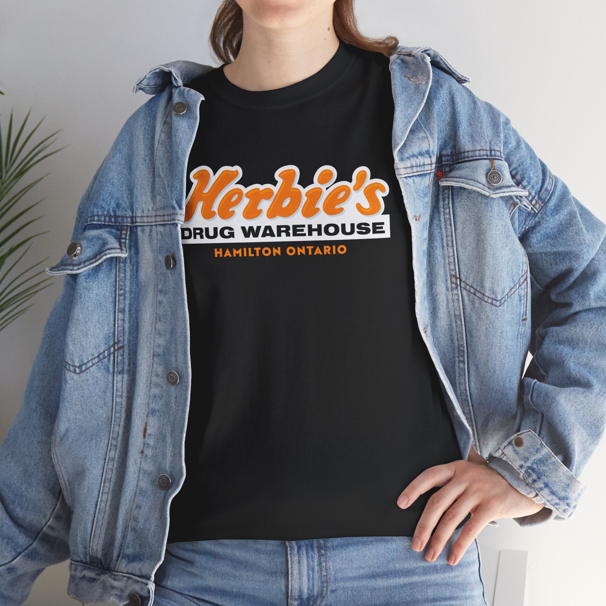 Herbie's Drug Warehouse Classic Black Tee