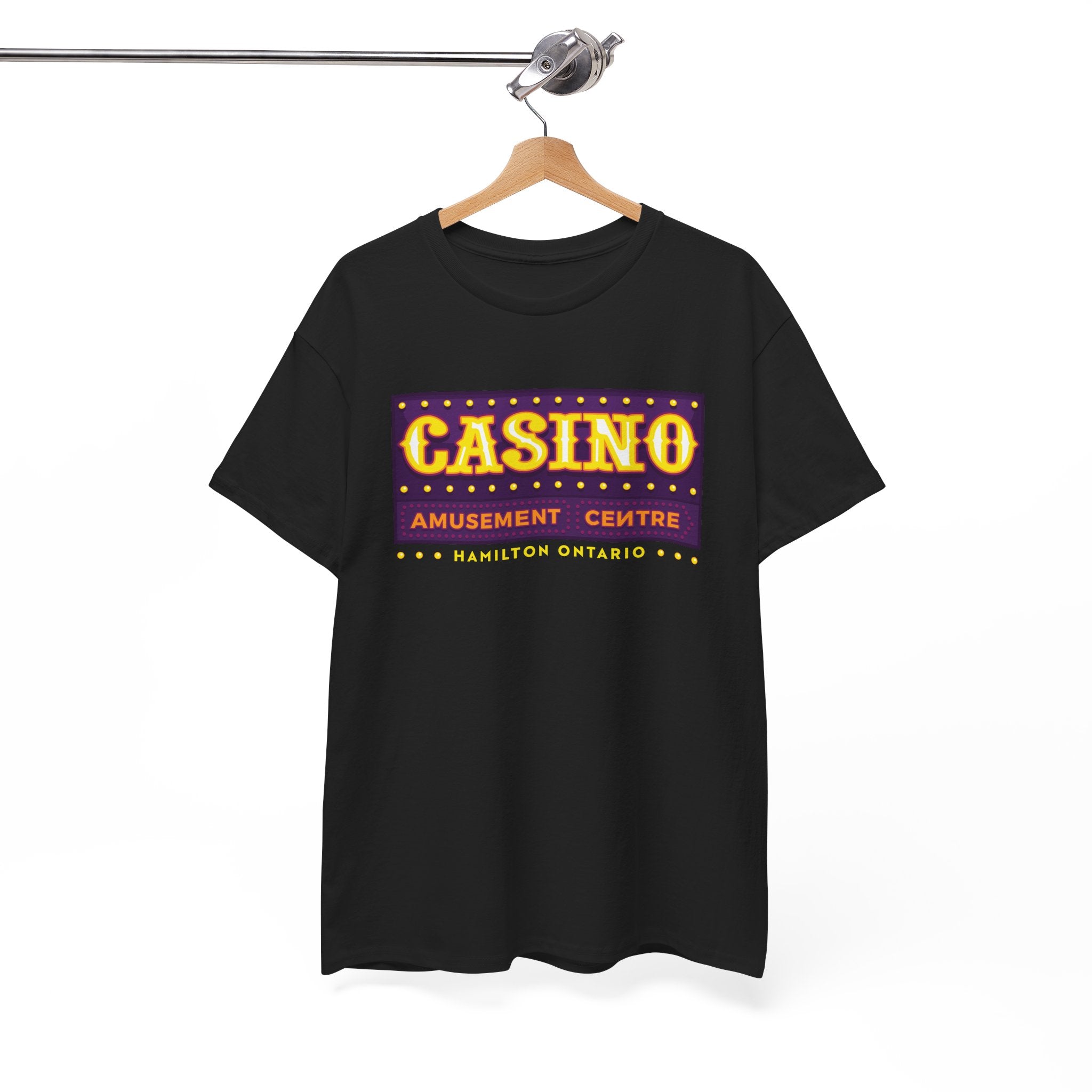 Casino Amusement Centre Classic Black Tee