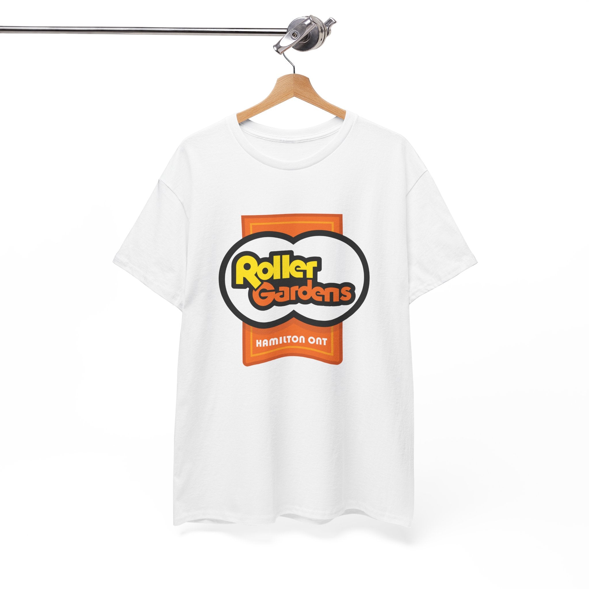 Roller Gardens Banner White Tee