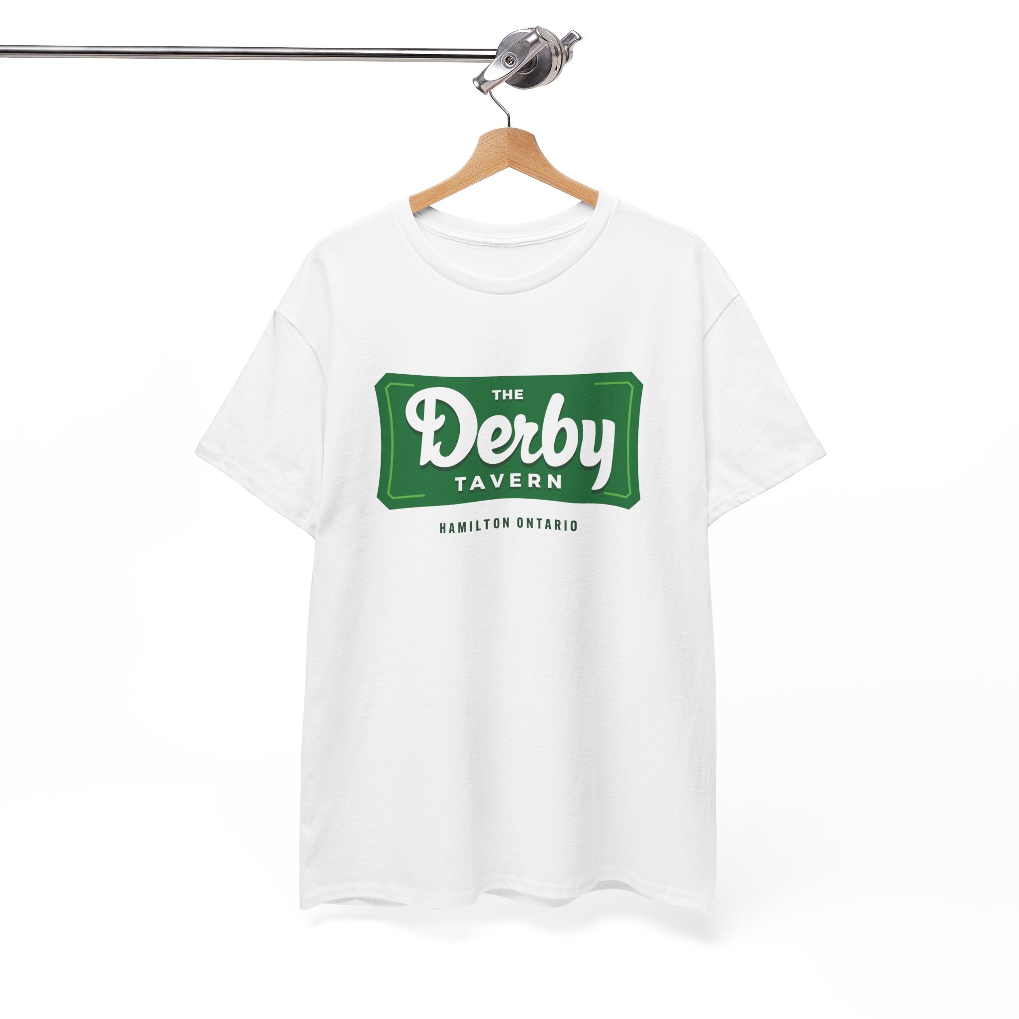 The Derby Tavern Classic White Tee