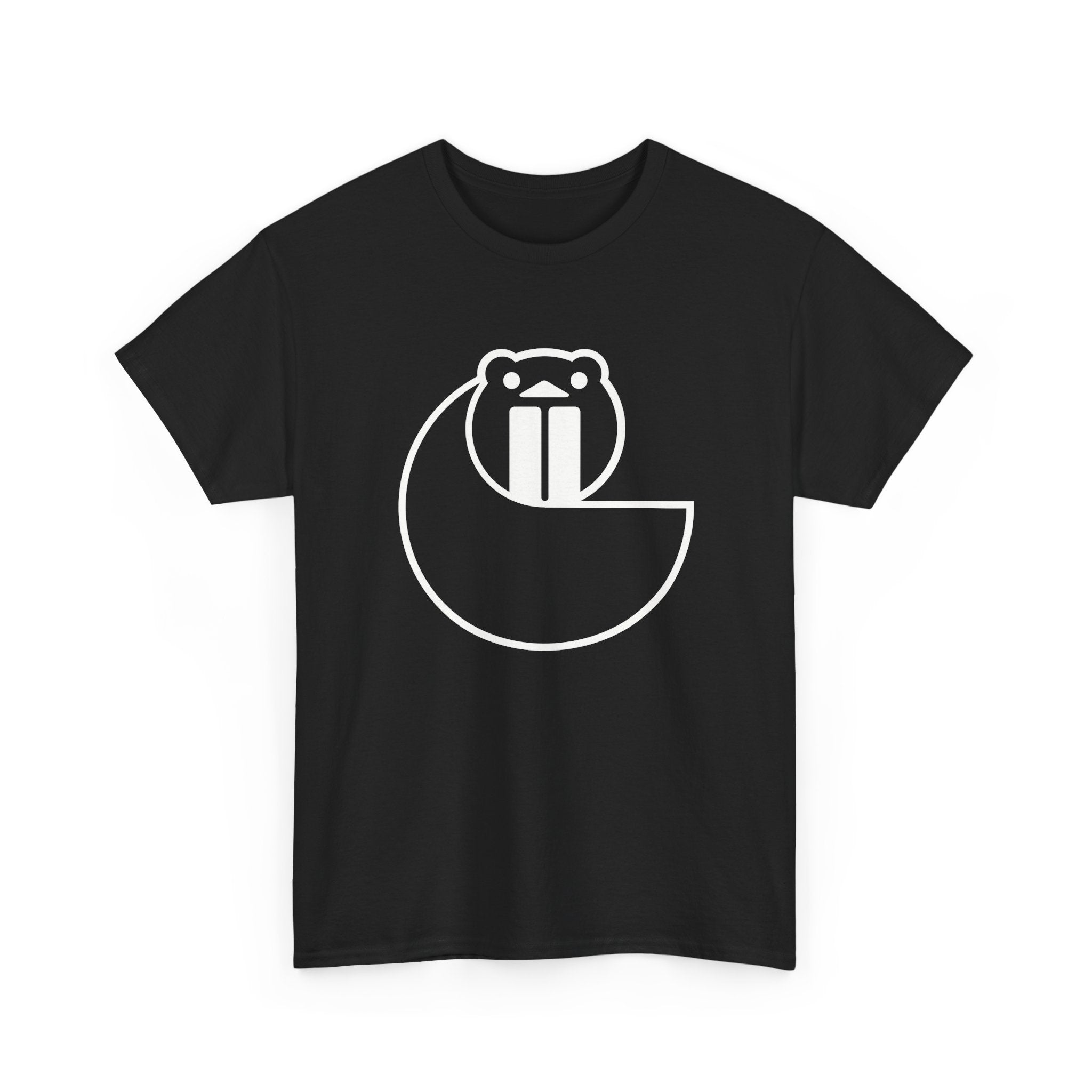 Le Beaver Black Tee