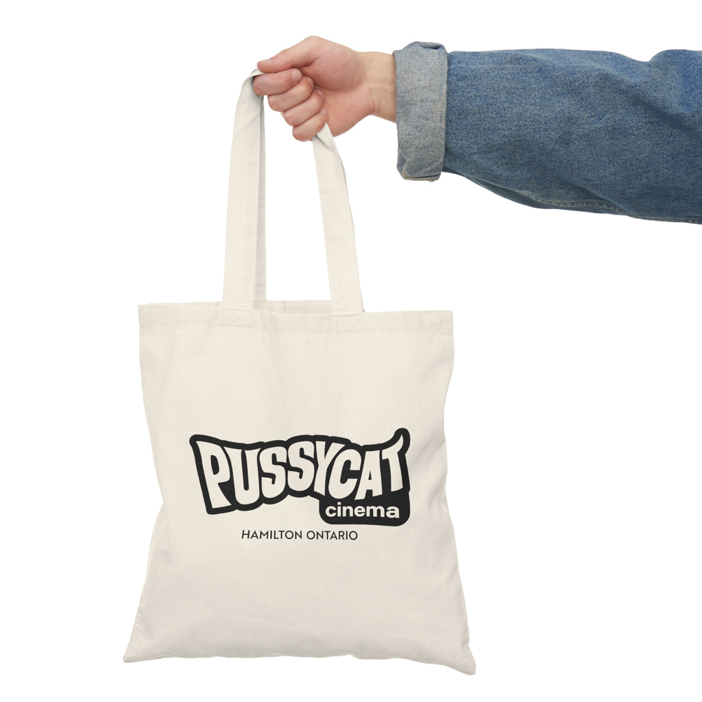 Pussycat Cinema Natural Tote Bag