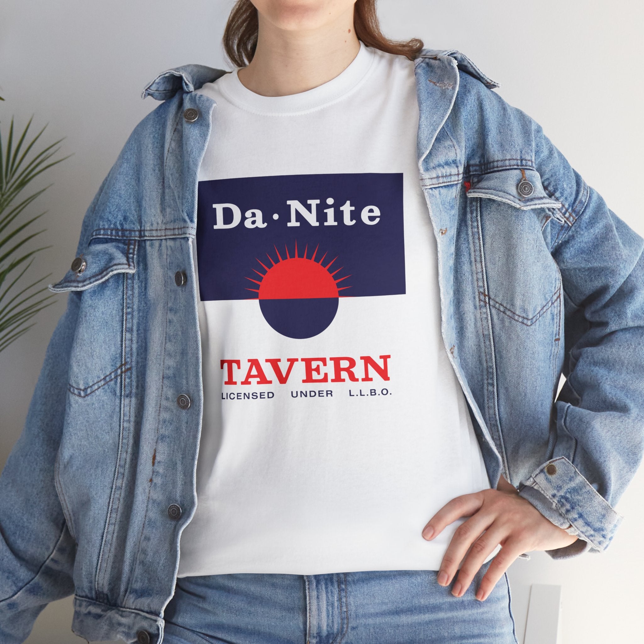 Da Nite Tavern Classic White Tee