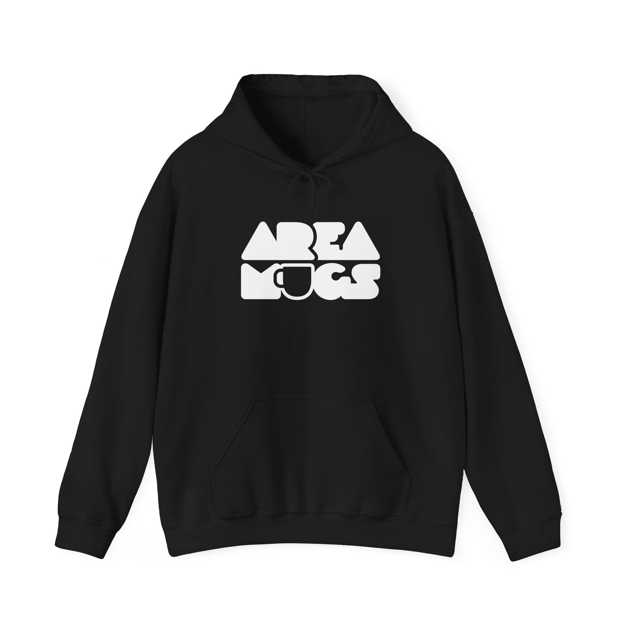 Area Mugs Logo Black Hoodie