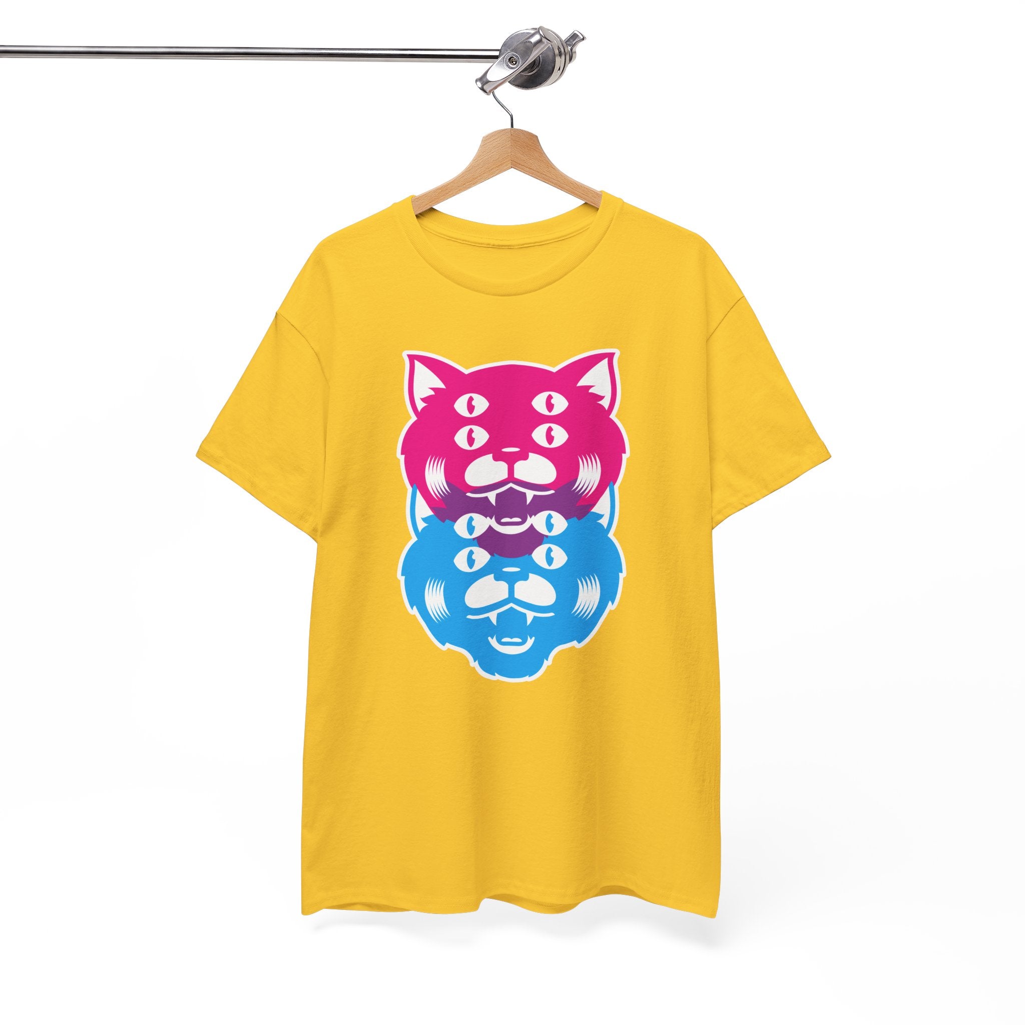 Two Cats Daisy Yellow Tee