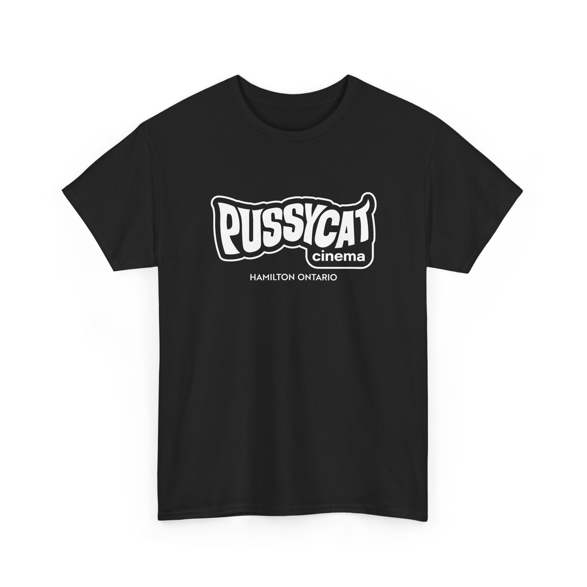 Pussycat Cinema Classic Black Tee