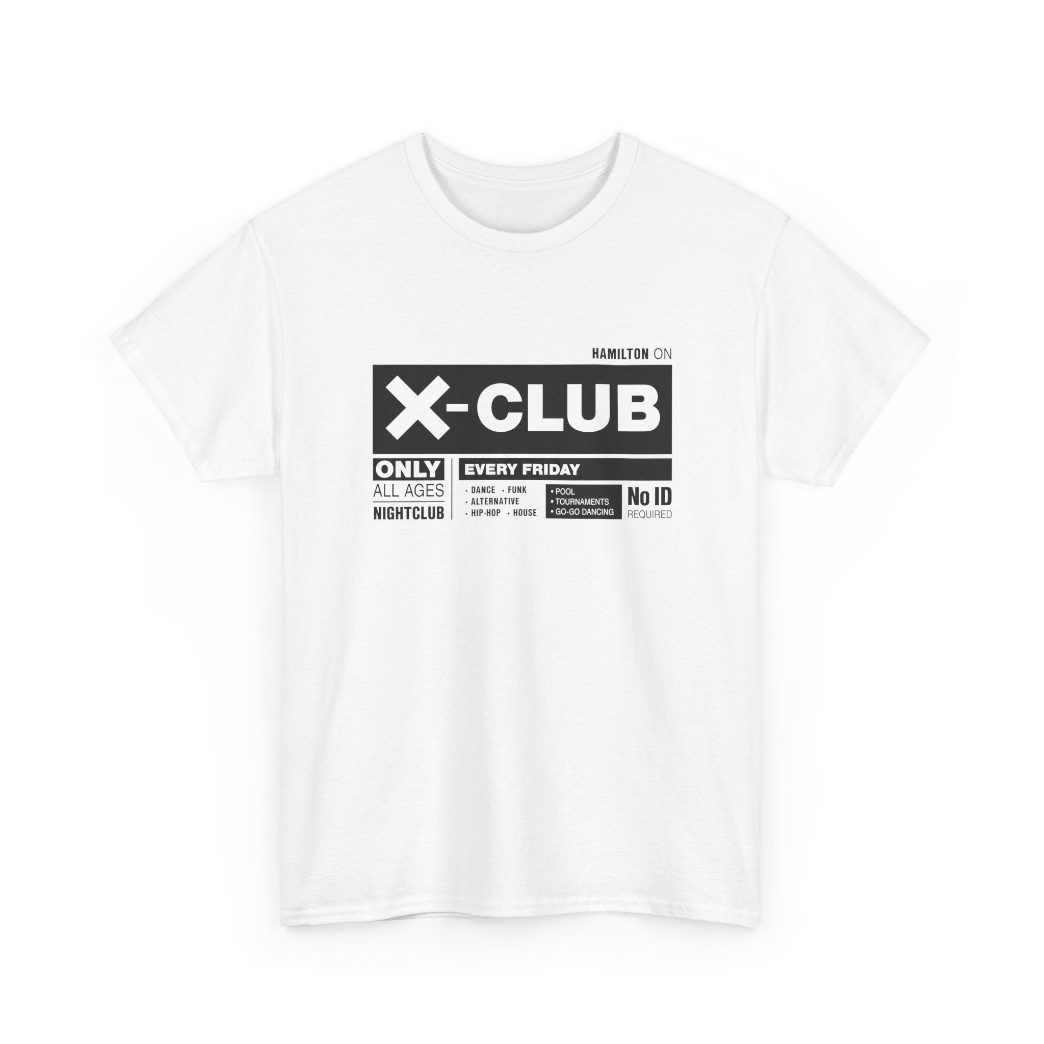 X Club Sign Classic White Tee