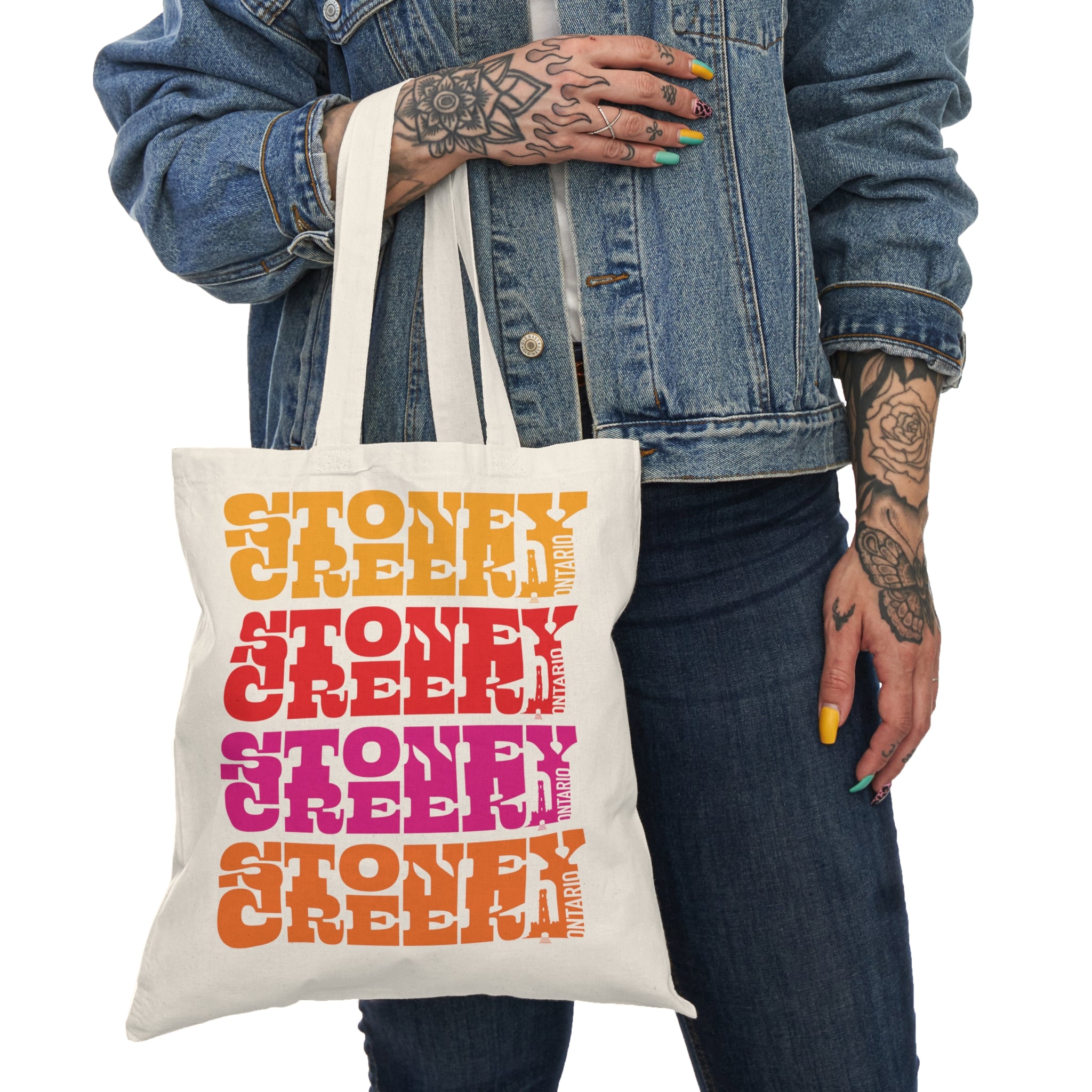 Stoney Creek Stripes Natural Tote Bag