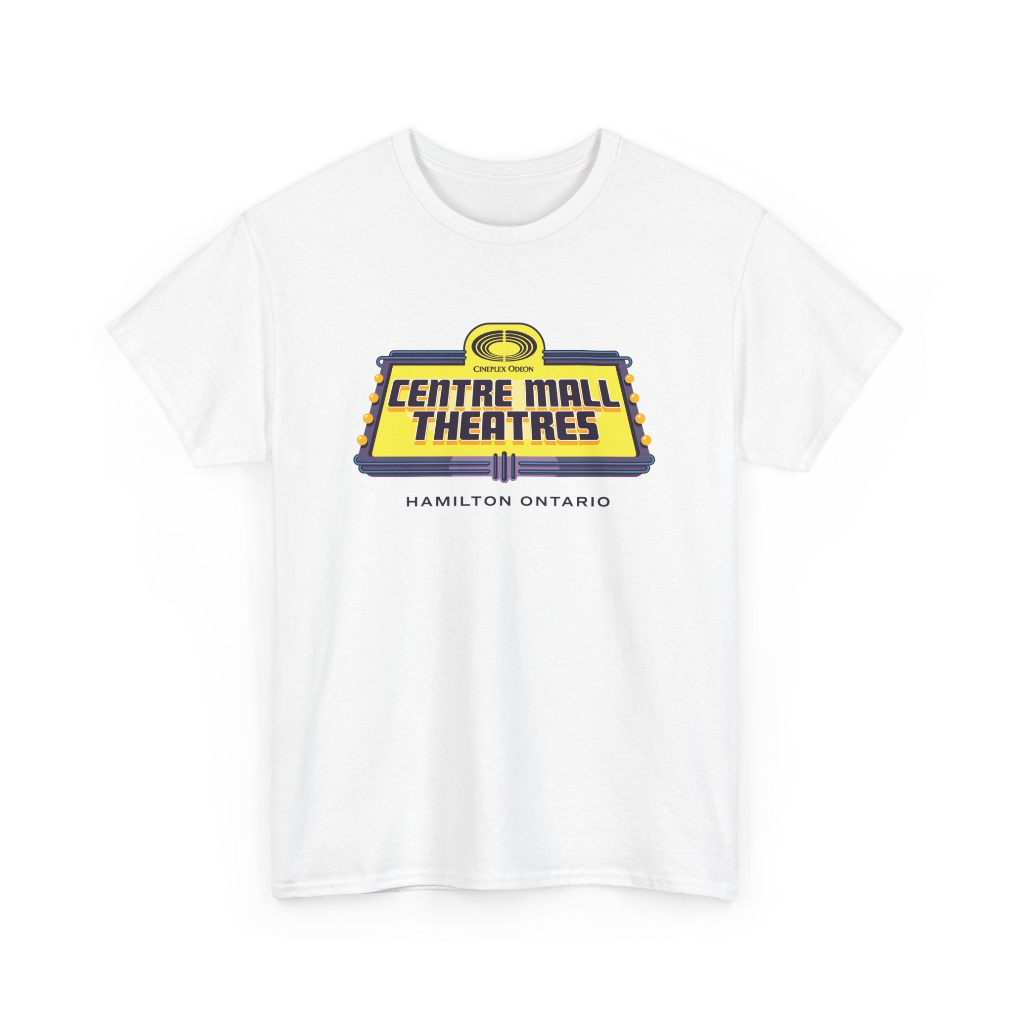 Centre Mall Theatres White Tee