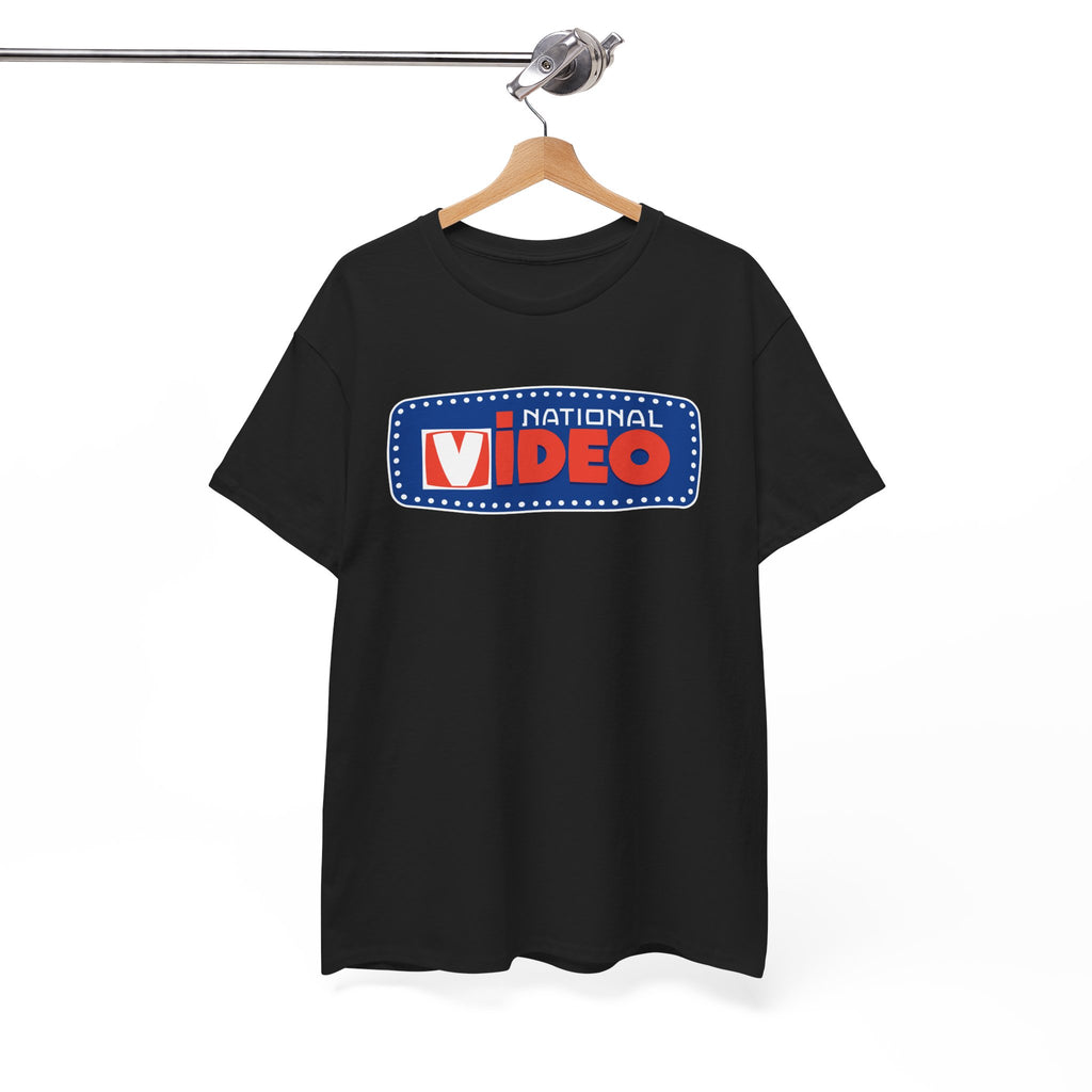 National Video Classic Black Tee