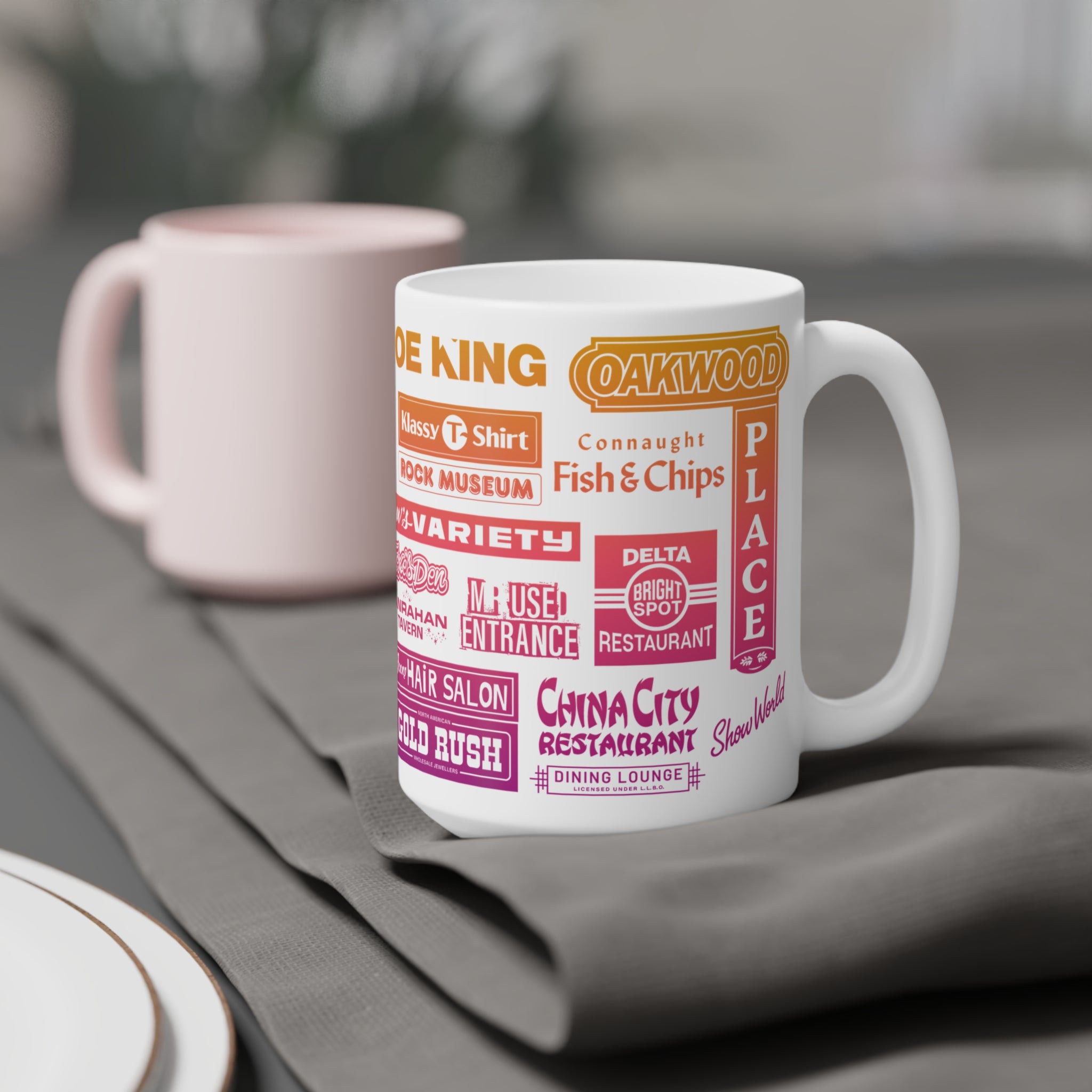 Limited Edition Central Hamilton Gradient Screen Mug