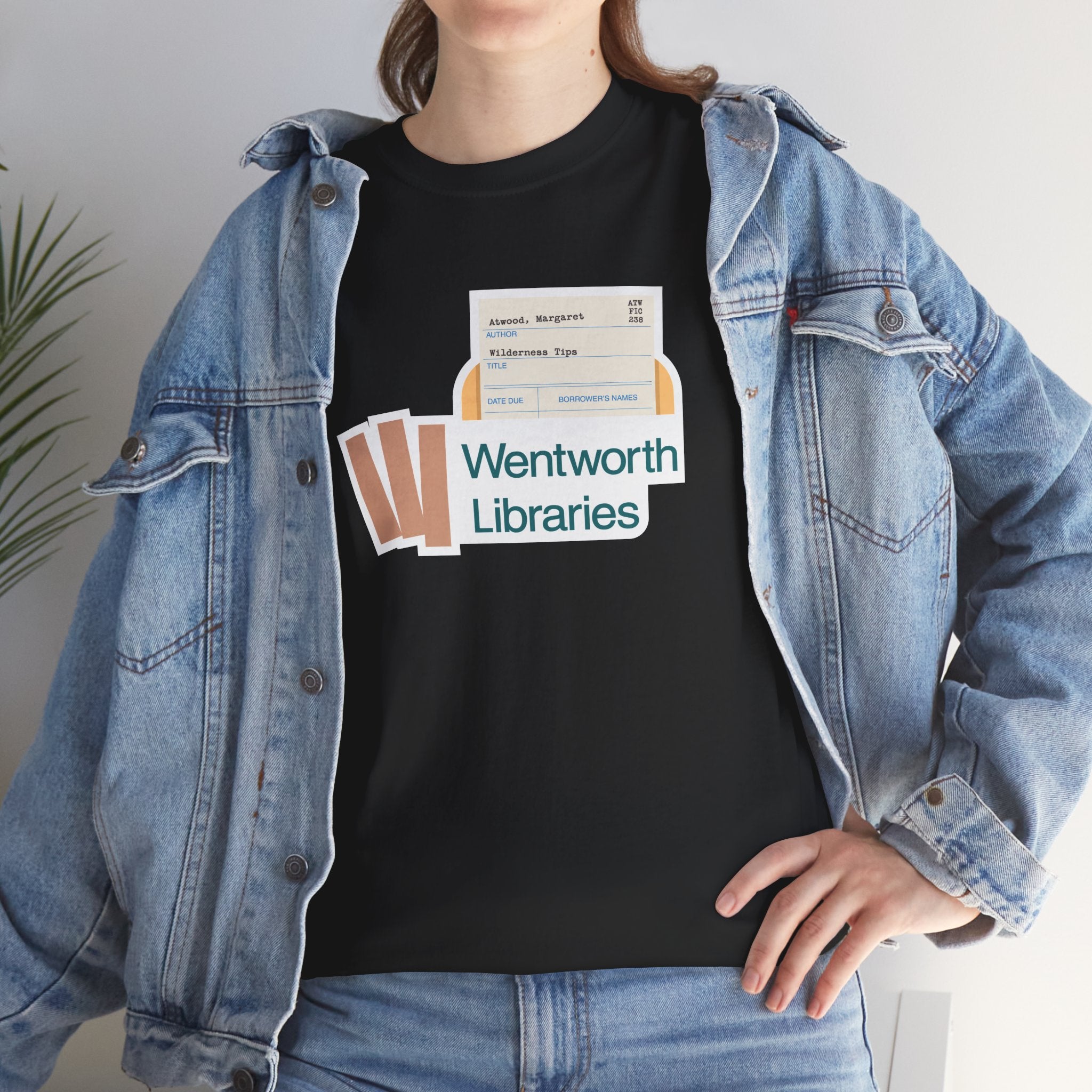 Wentworth Libraries Classic Black Tee
