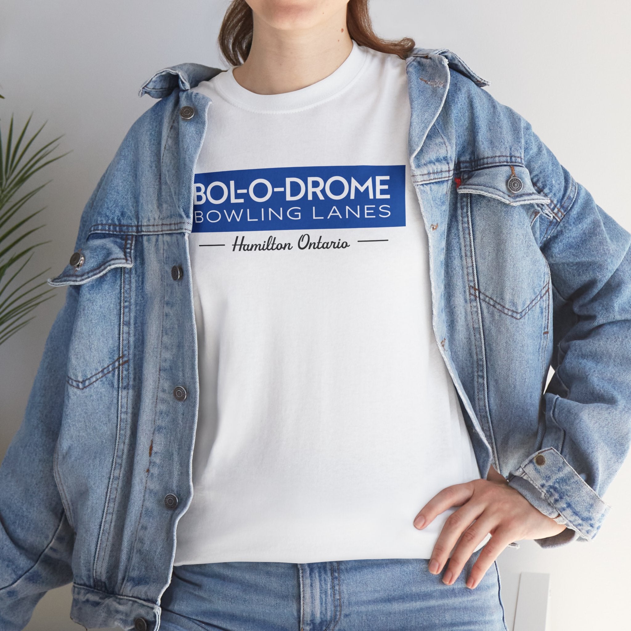 Bol-O-Drome Bowling Lanes Classic White Tee