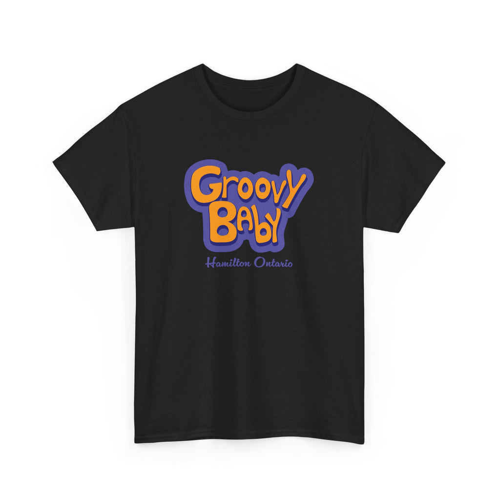 Groovy Baby Classic Black Tee