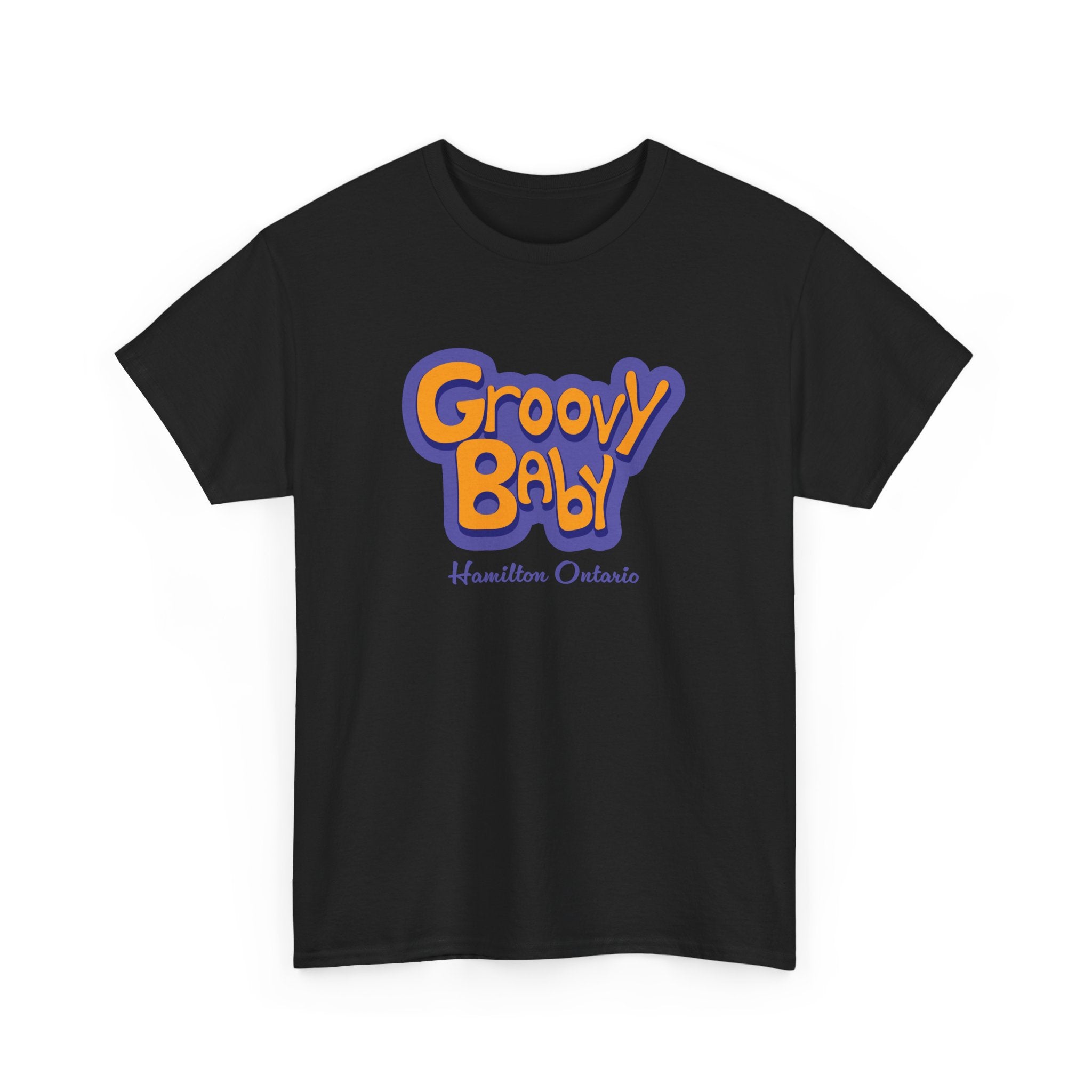 Groovy Baby Classic Black Tee