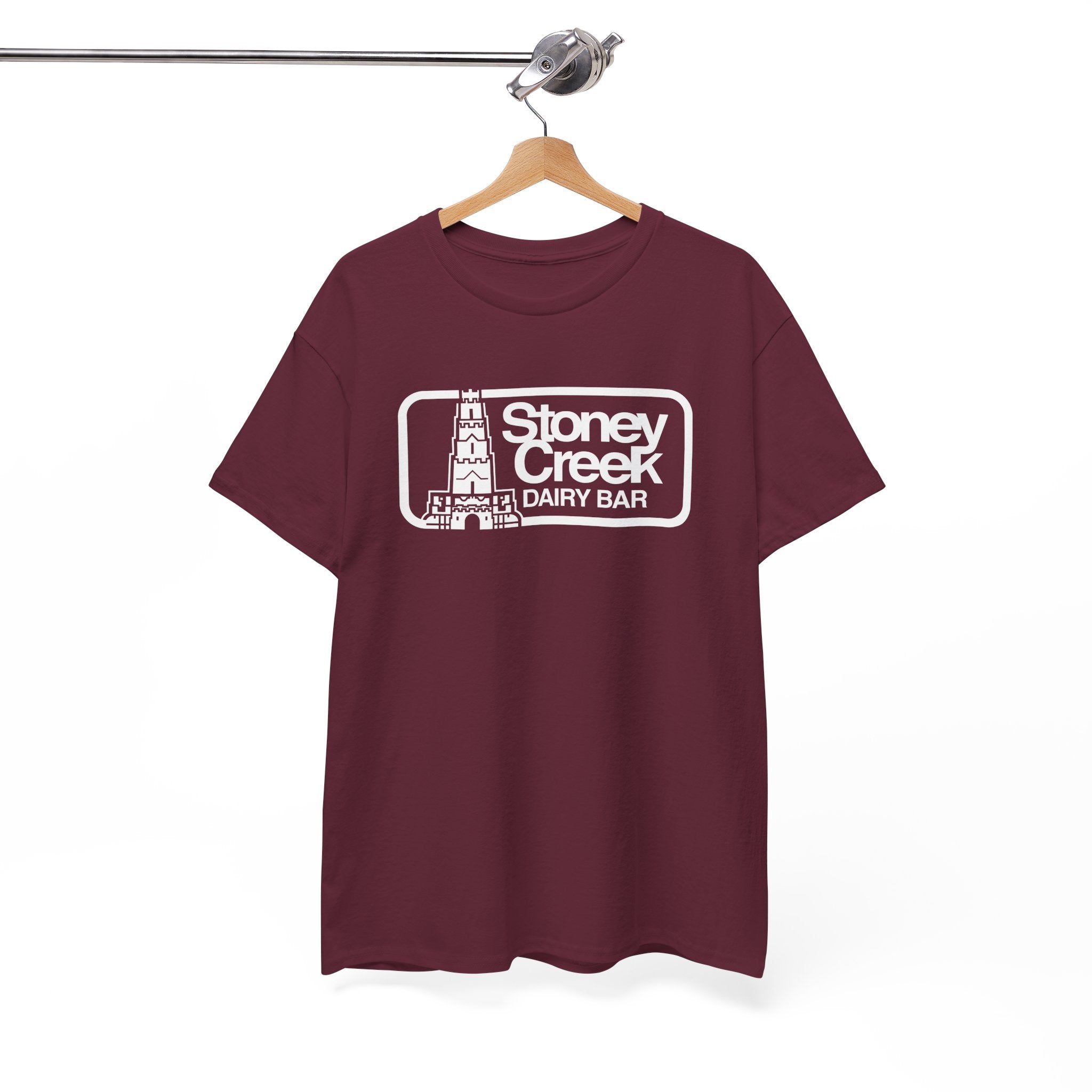 Stoney Creek Dairy Bar Classic Maroon Tee
