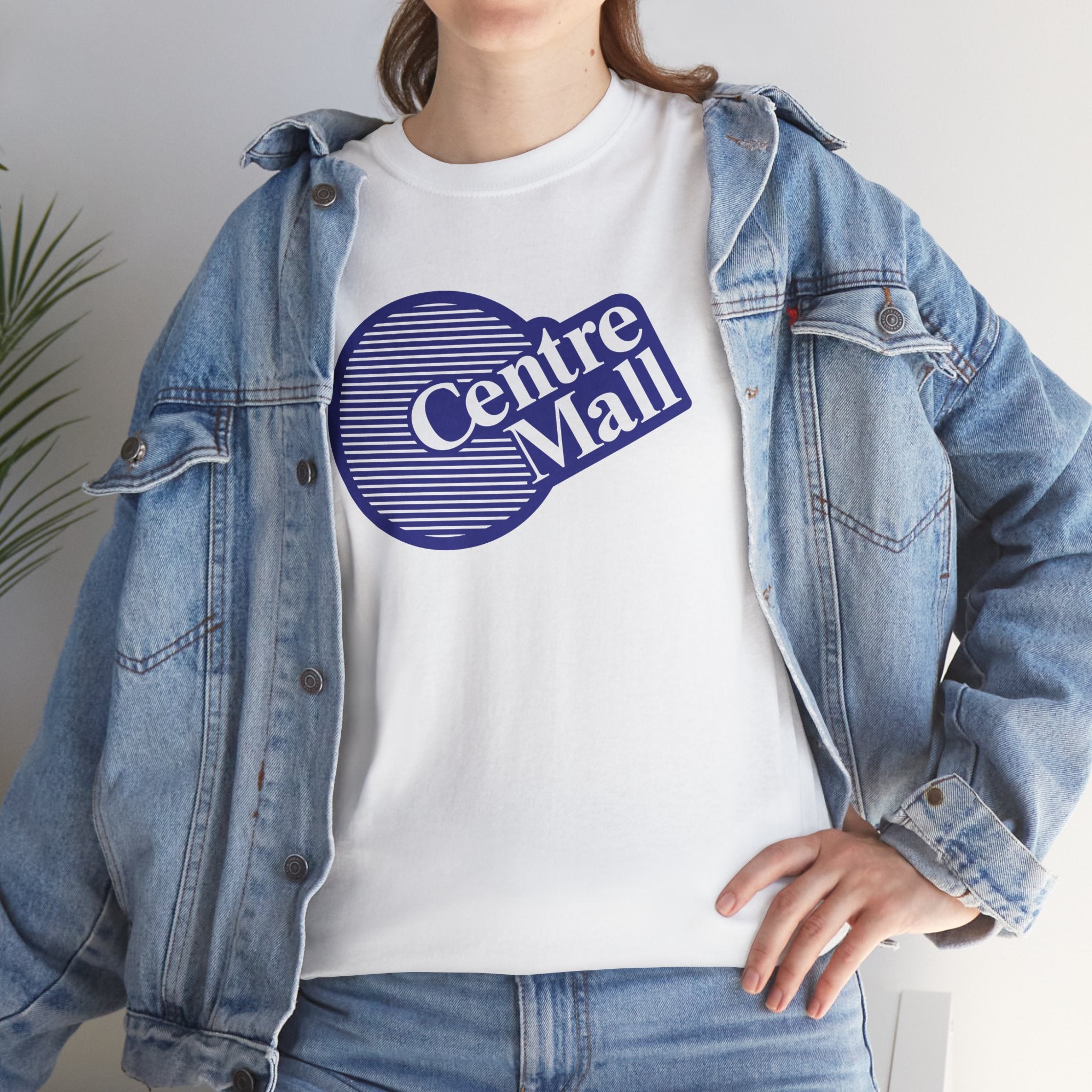 Centre Mall Classic White Tee