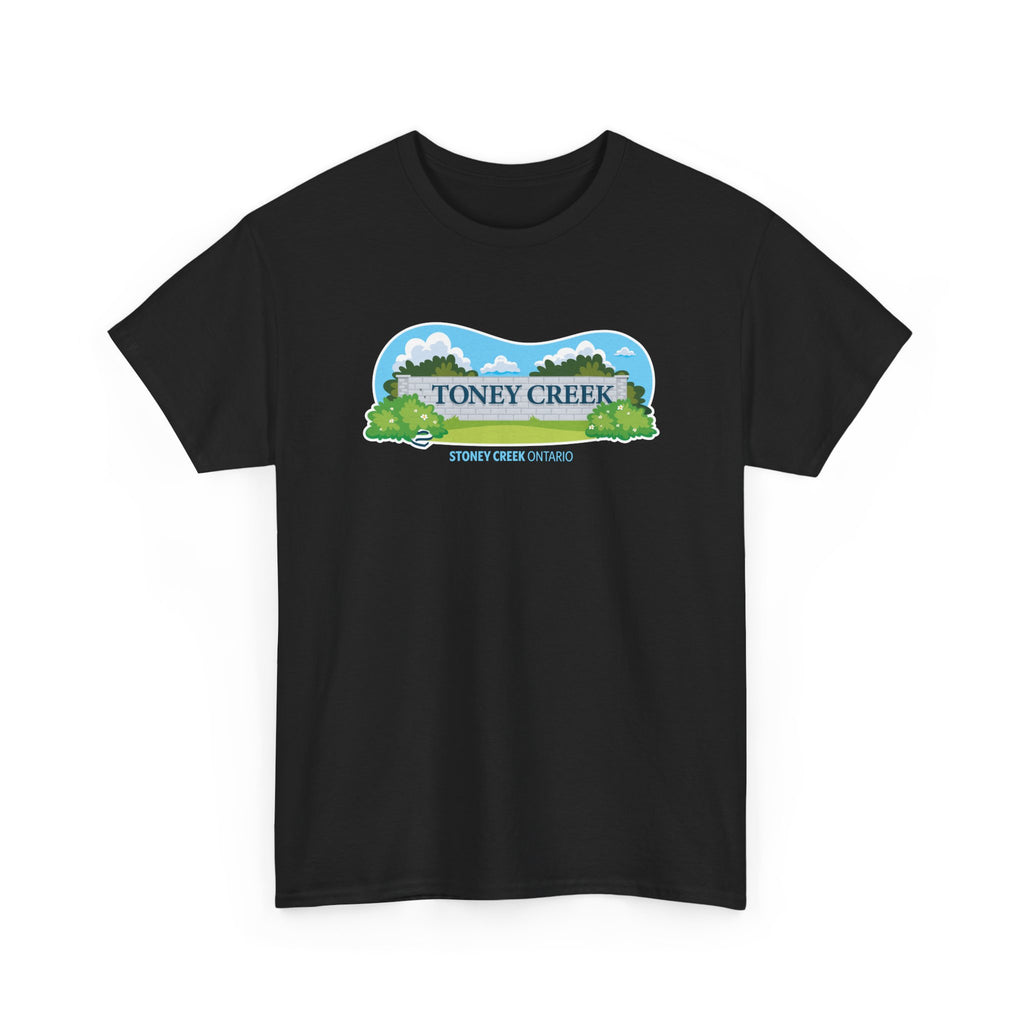 Toney Creek Sign Black Tee