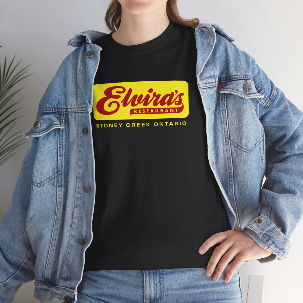 Elvira's Restaurant Classic Black Tee