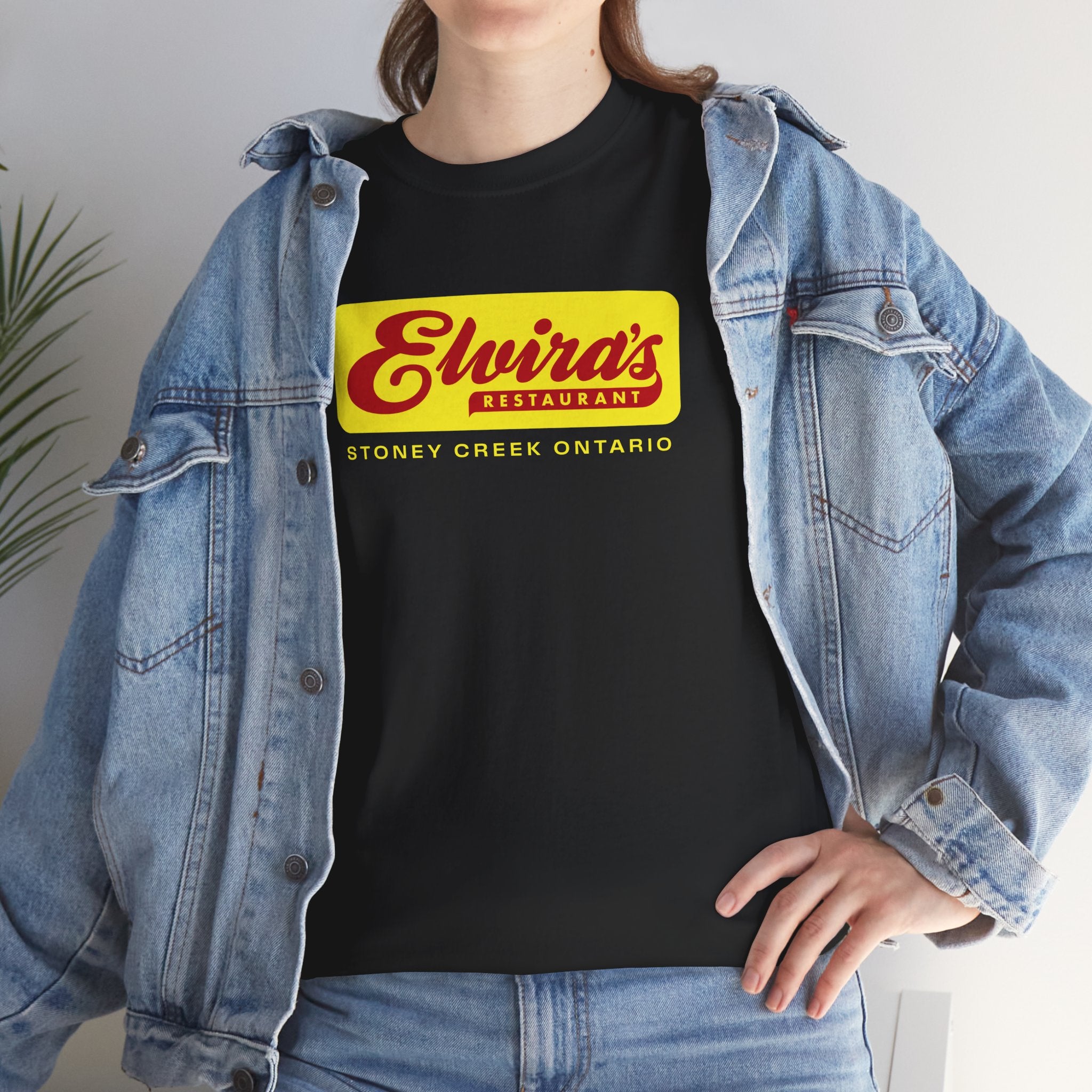 Elvira's Restaurant Classic Black Tee