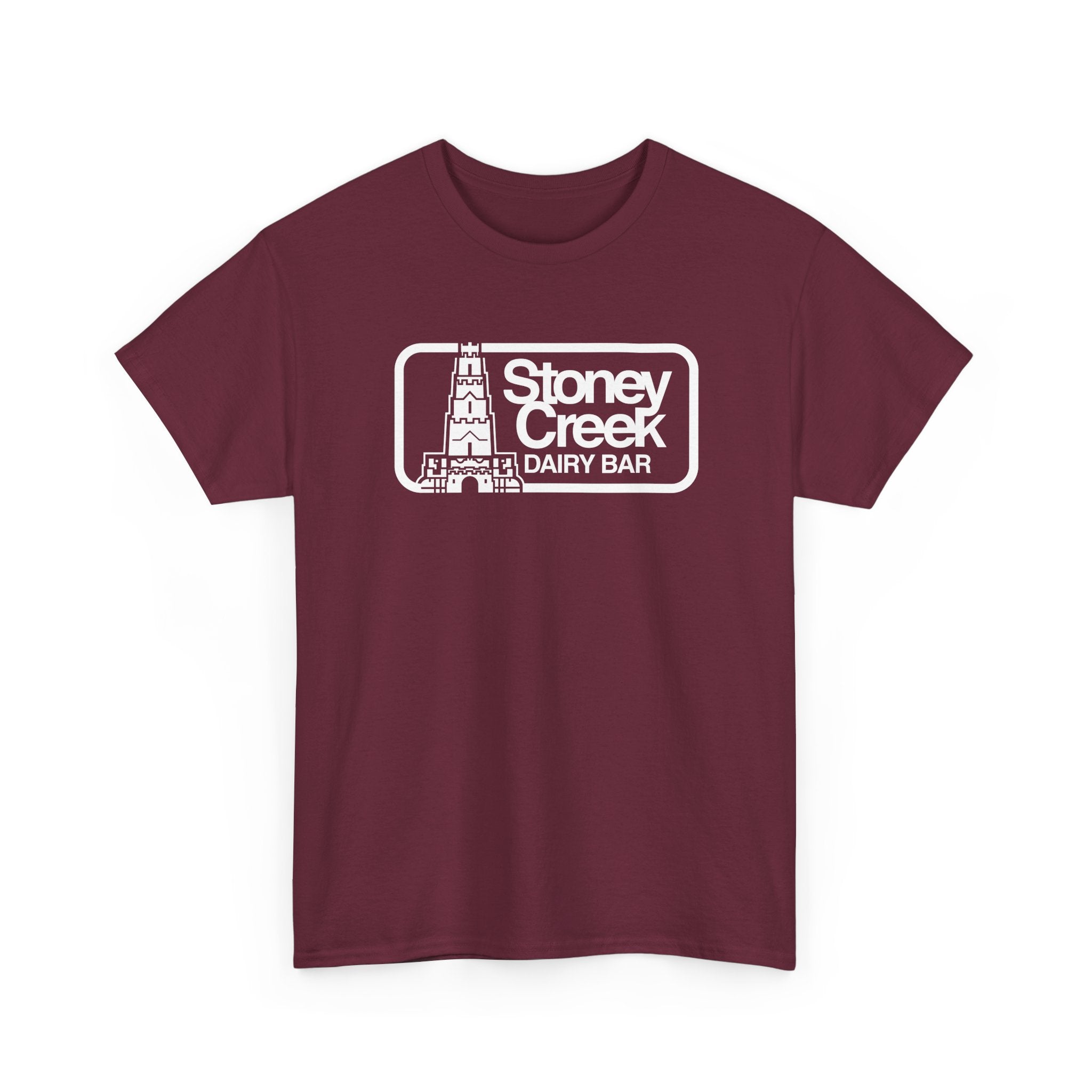 Stoney Creek Dairy Bar Classic Maroon Tee