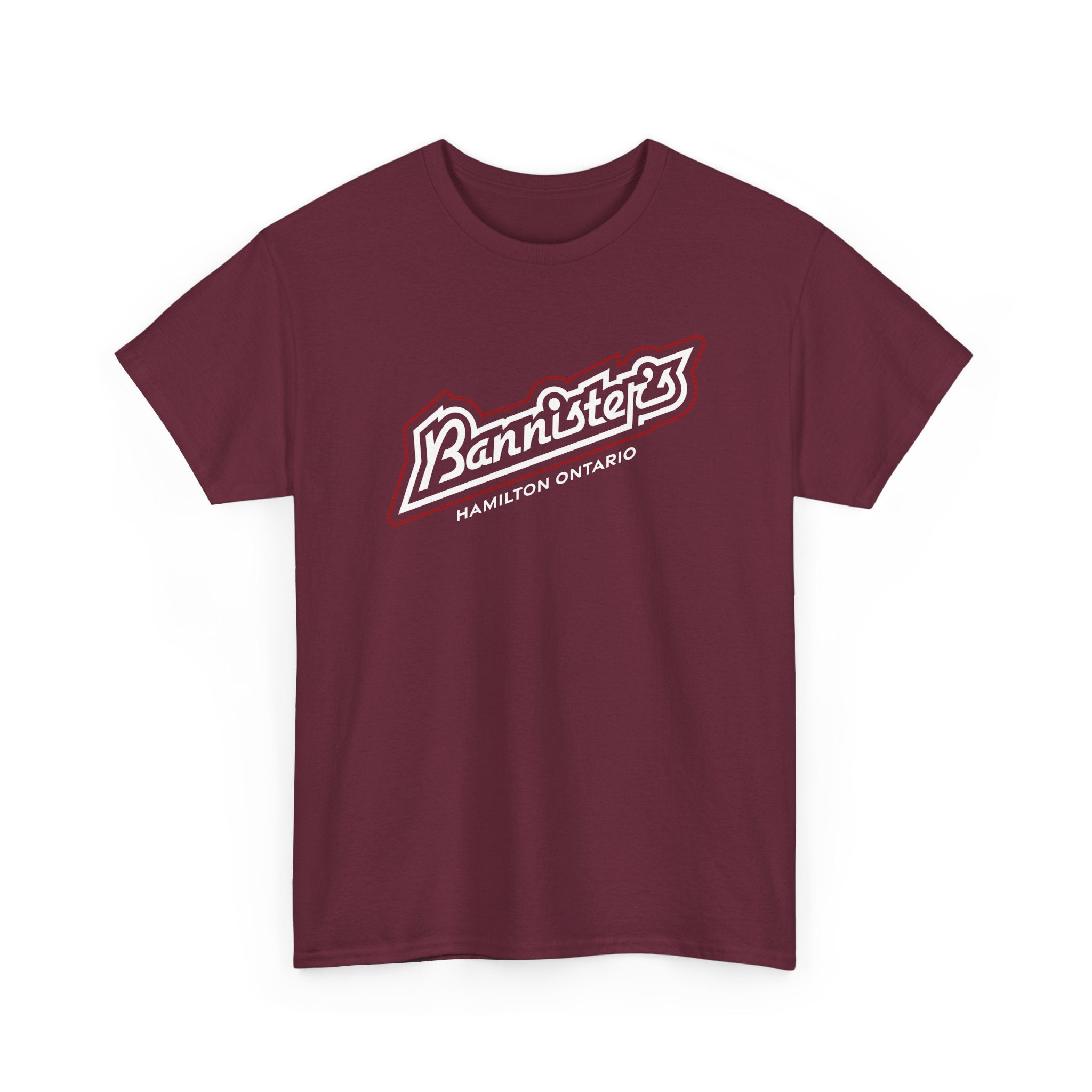 Bannister's Classic Maroon Tee