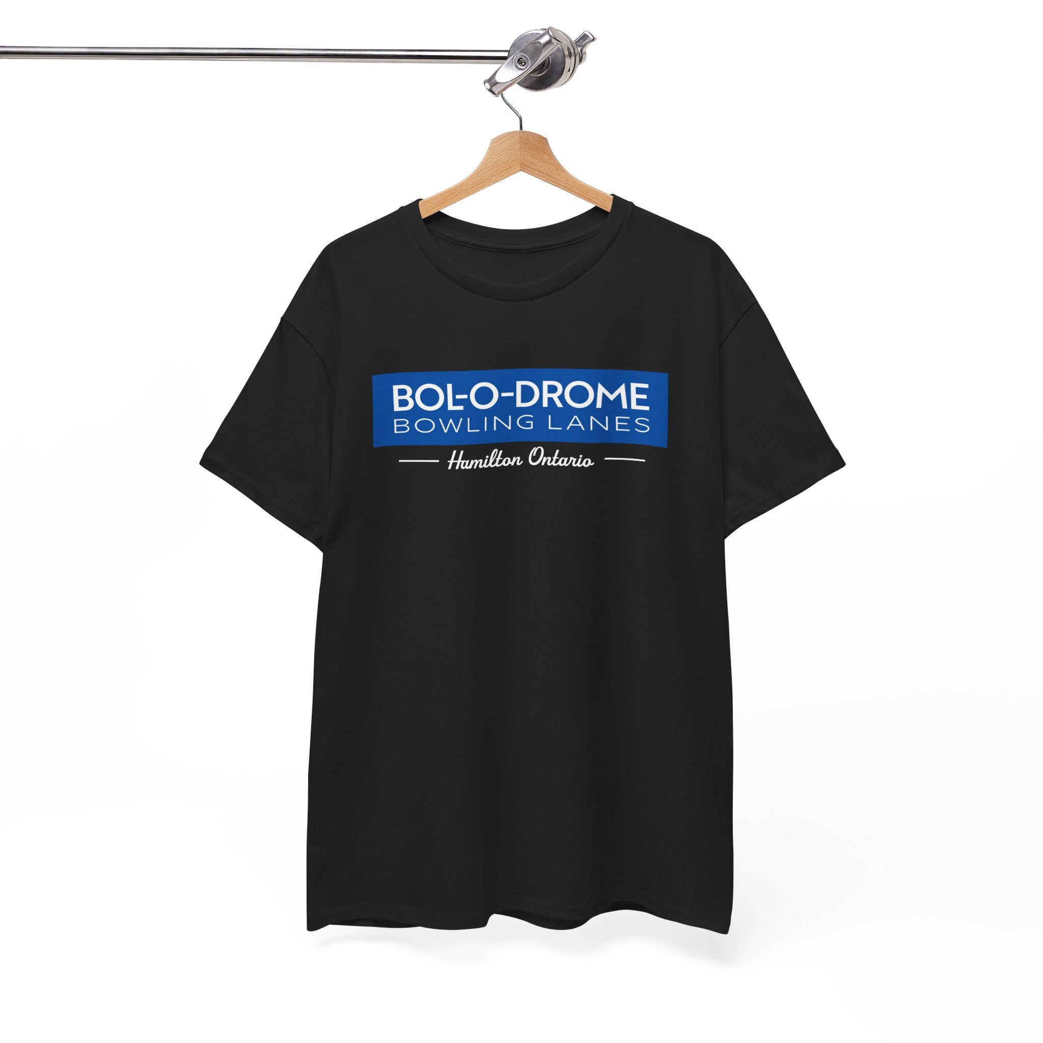 Bol-O-Drome Bowling Lanes Classic Black Tee