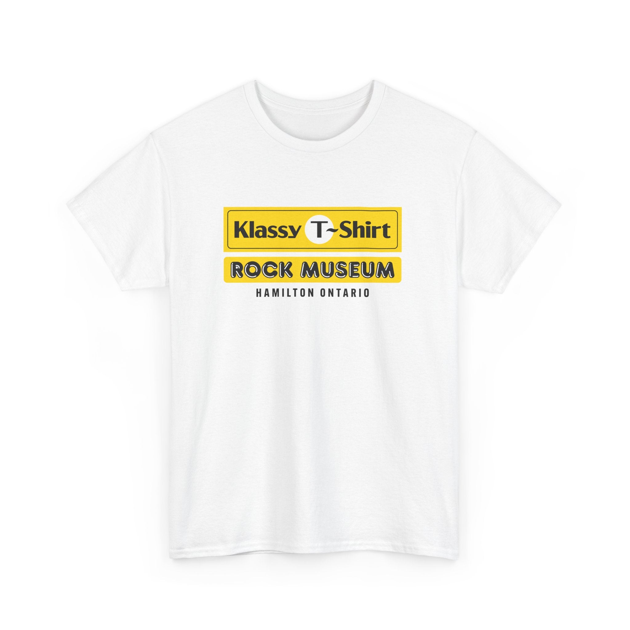 Klassy T-Shirt Rock Museum Classic White Tee