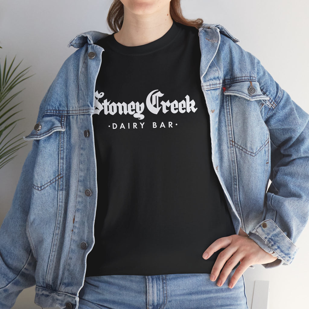 Original Stoney Creek Dairy Bar Classic Black Tee