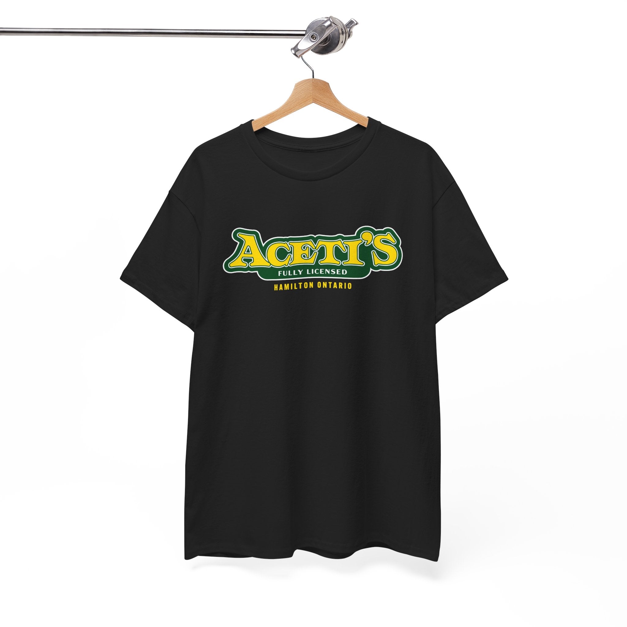 Aceti's Classic Black Tee