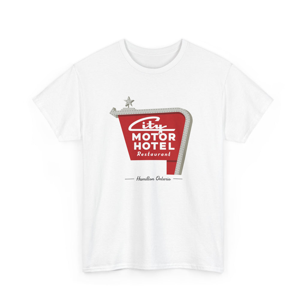 City Motor Inn Classic White Tee