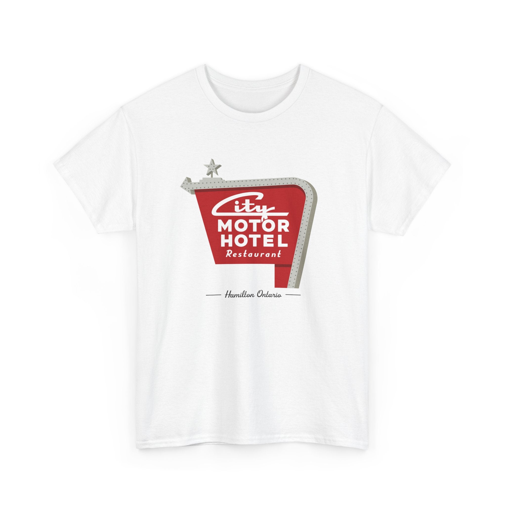 City Motor Inn Classic White Tee
