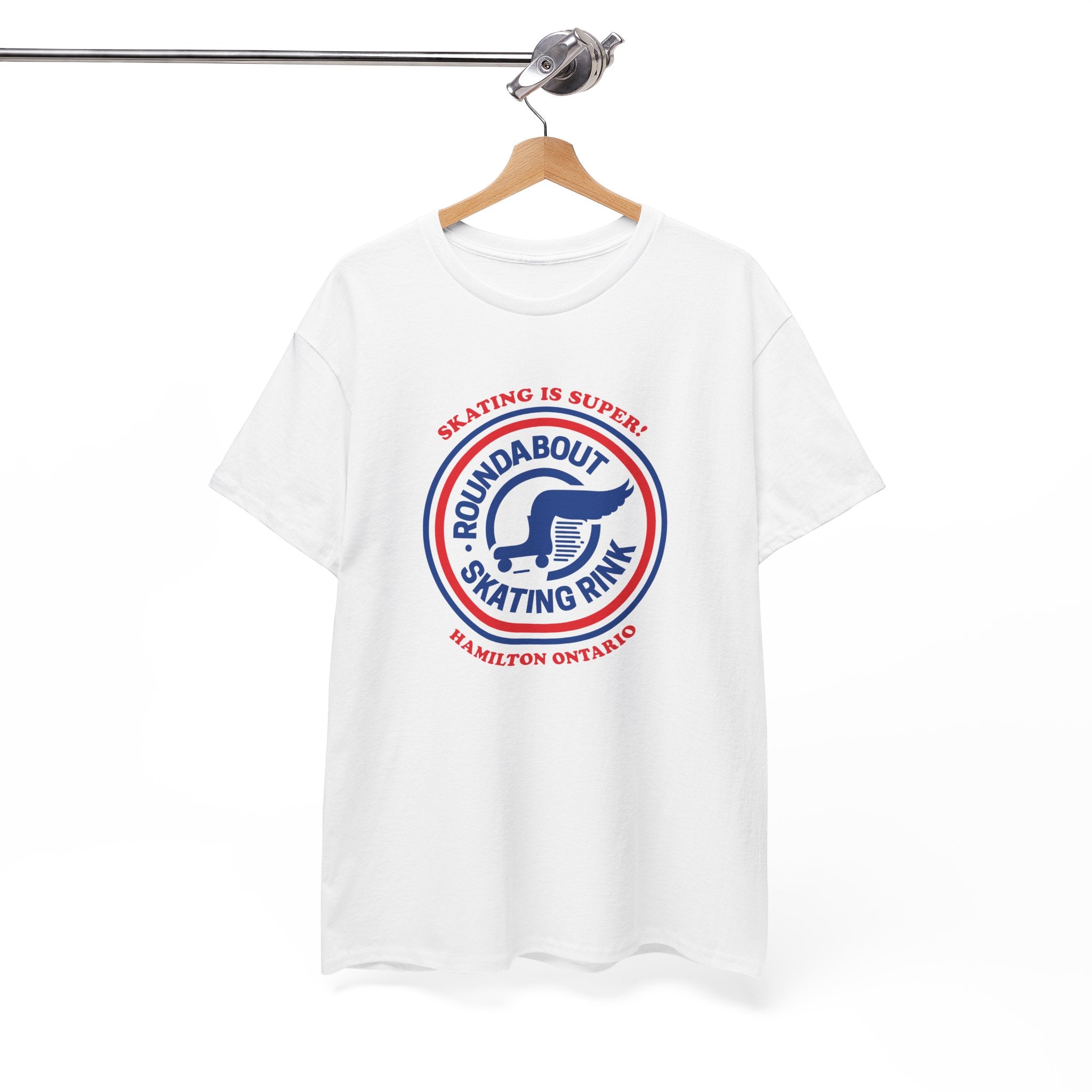 Roundabout Skating Rink Classic White Tee