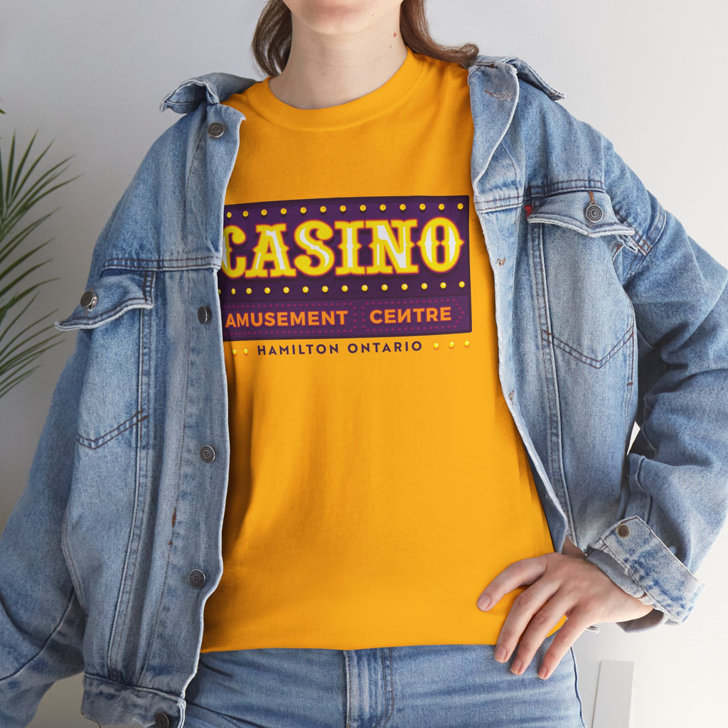 Limited Edition Casino Amusement Centre Classic Gold Tee