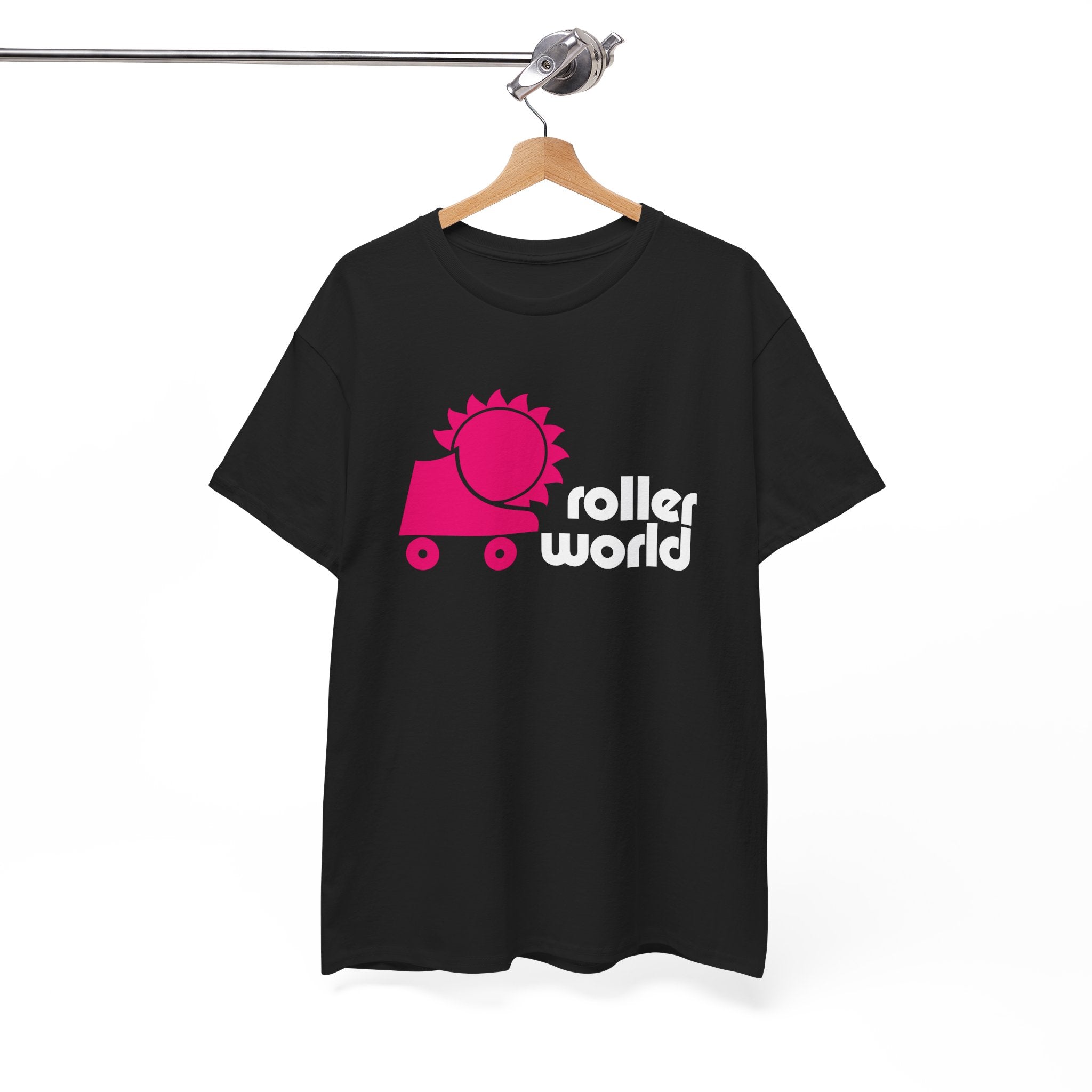 Roller World Classic Black Tee