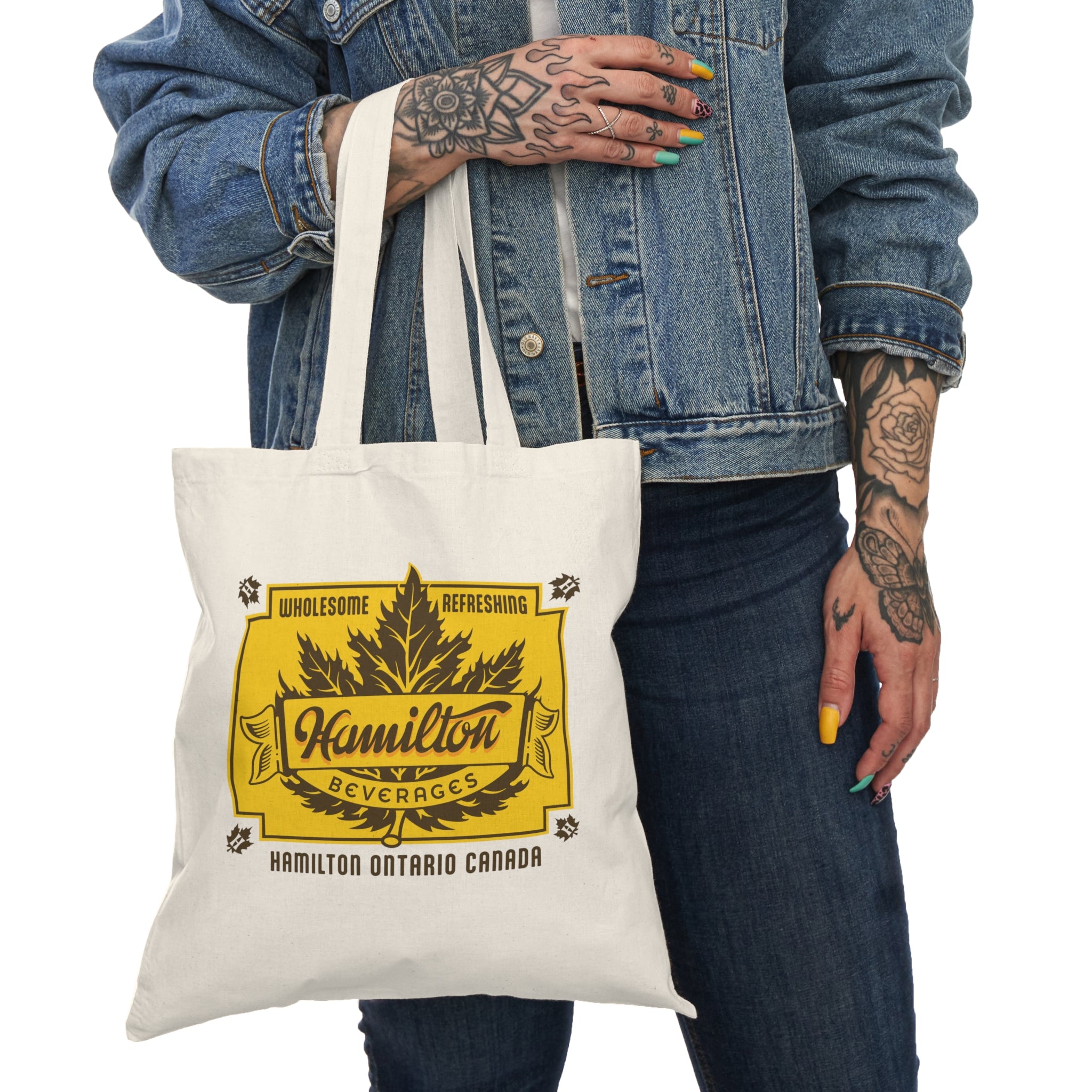 Hamilton Beverages Natural Tote Bag