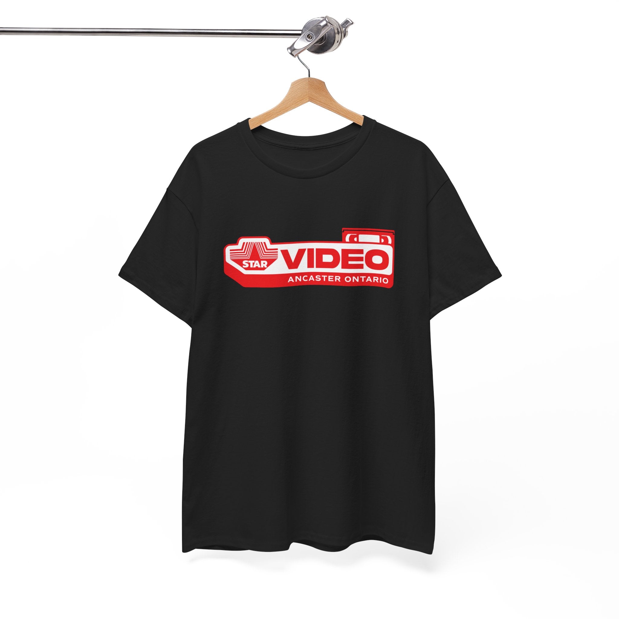 Star Video Classic Black Tee