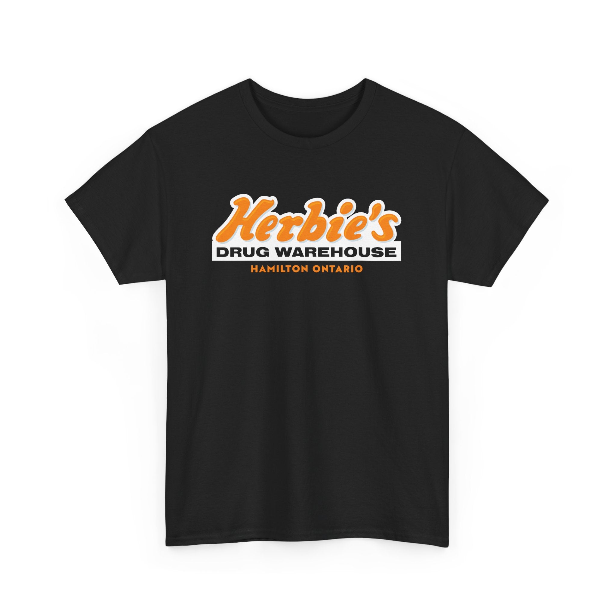 Herbie's Drug Warehouse Classic Black Tee