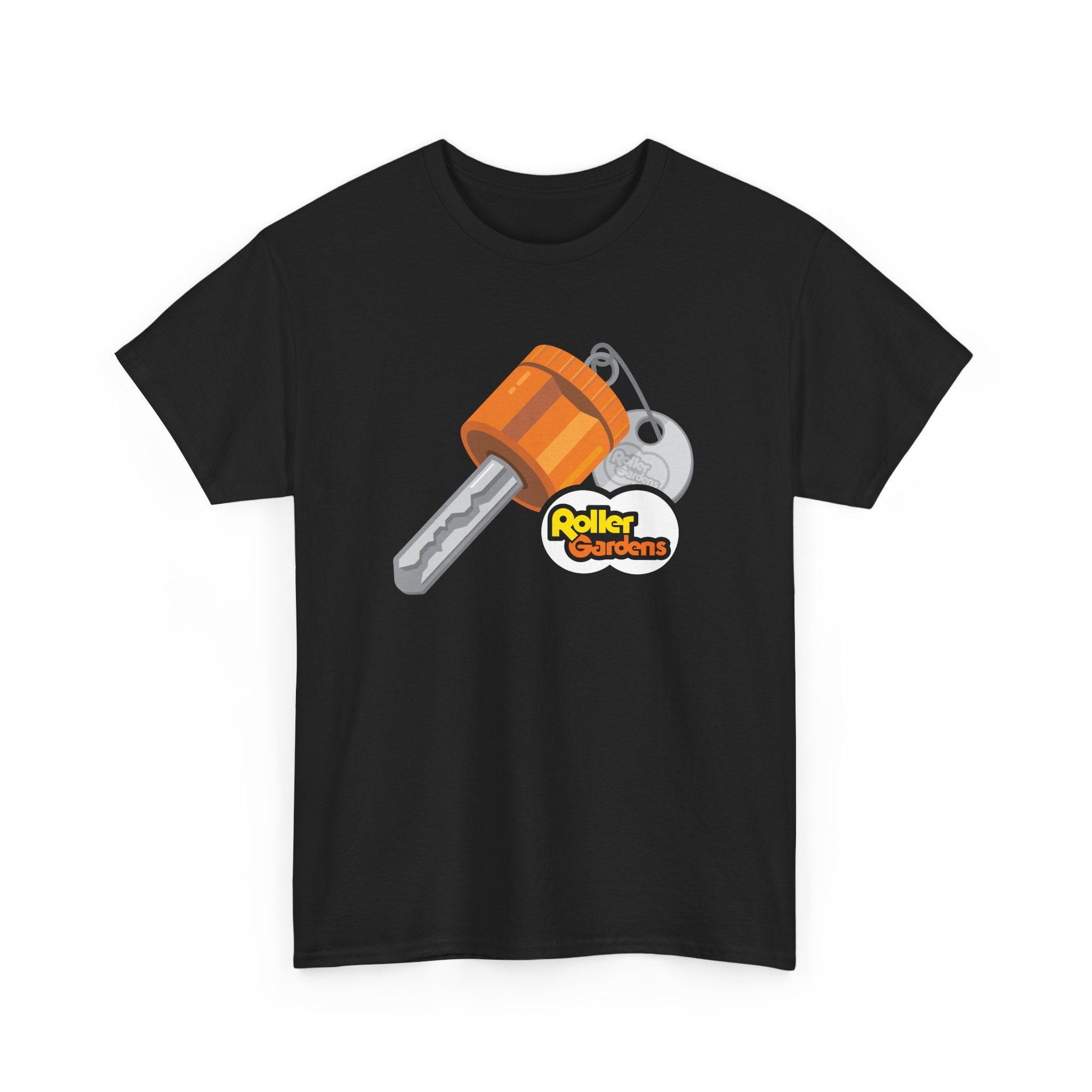 Roller Gardens Locker Key Black Tee